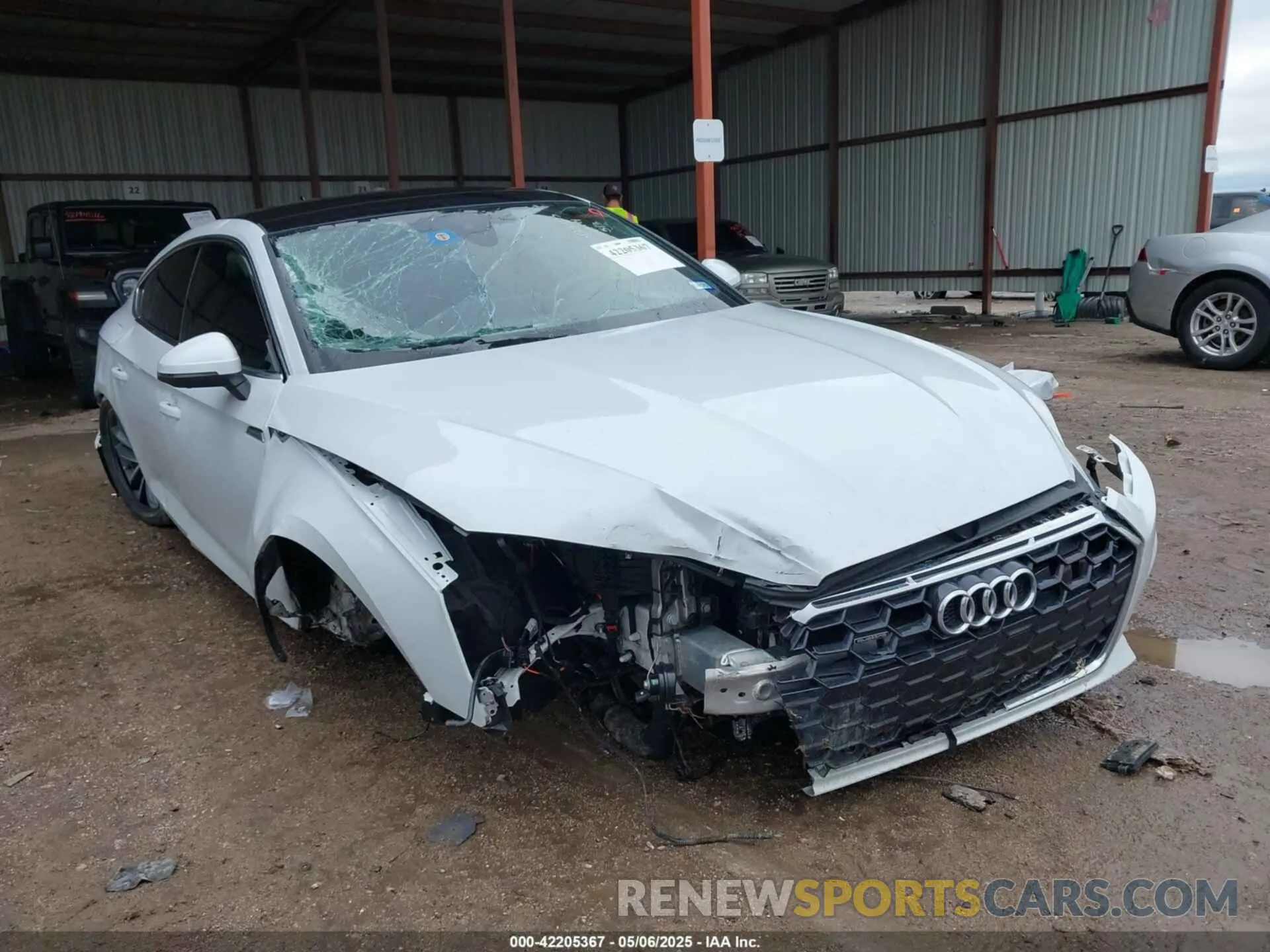 1 Photograph of a damaged car WAUFACF5XPA064494 AUDI A5 SPORTBACK 2023
