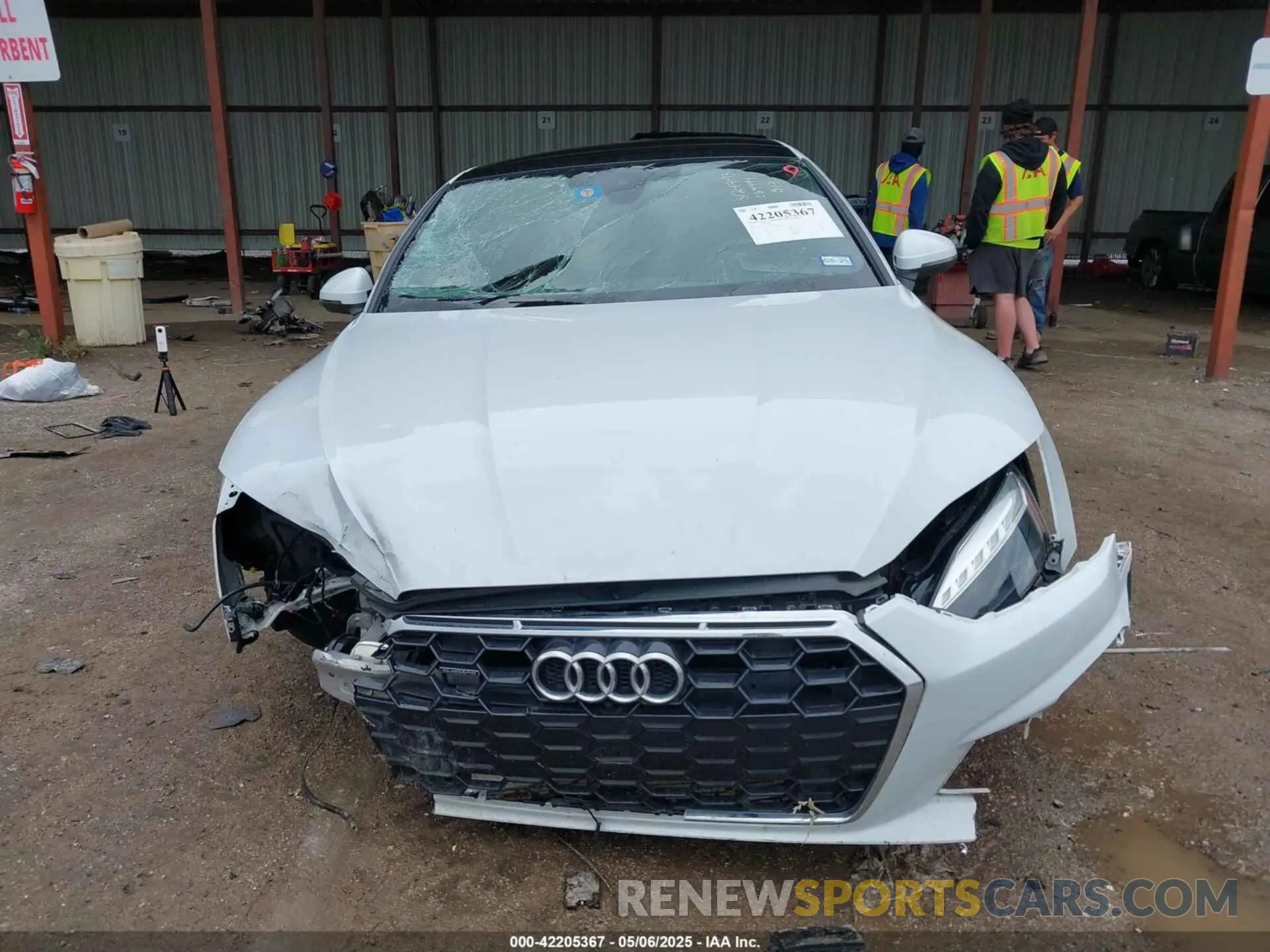 13 Photograph of a damaged car WAUFACF5XPA064494 AUDI A5 SPORTBACK 2023