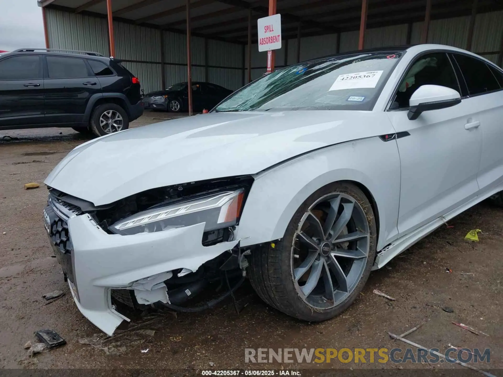 6 Photograph of a damaged car WAUFACF5XPA064494 AUDI A5 SPORTBACK 2023