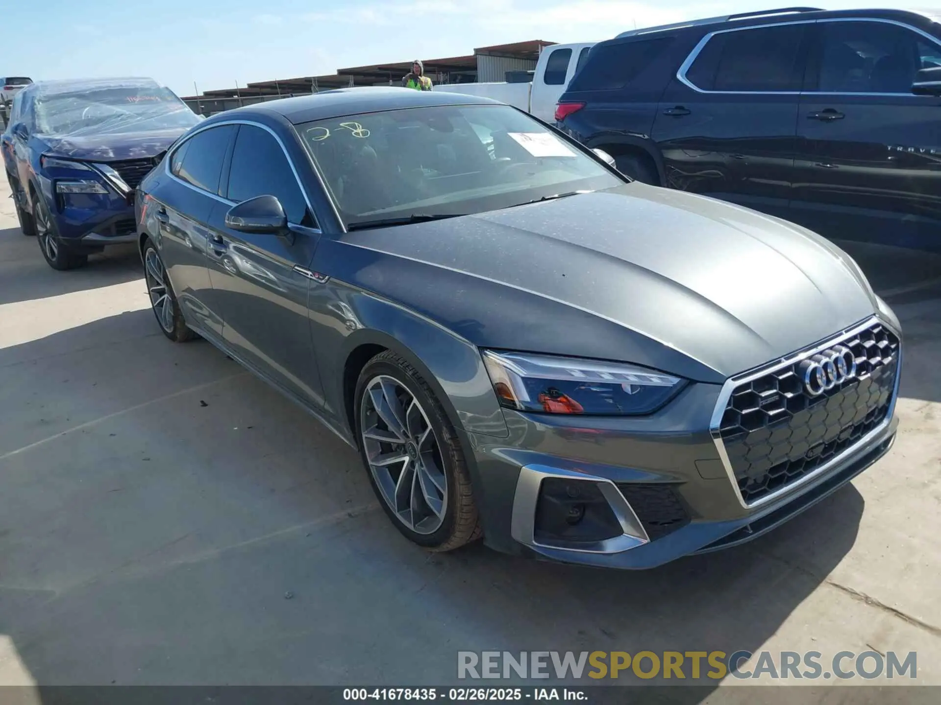 1 Фотография поврежденного автомобиля WAUDACF51RA026498 AUDI A5 SPORTBACK 2024