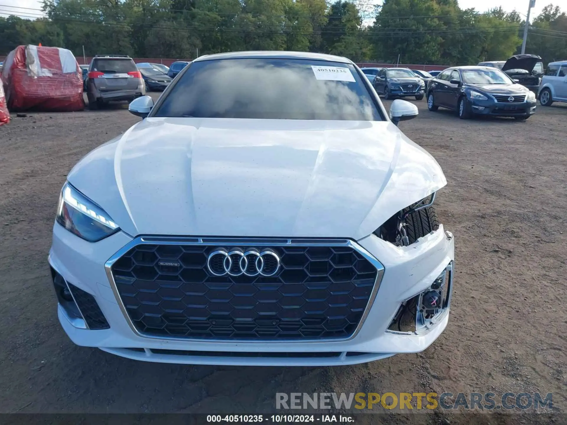 12 Photograph of a damaged car WAUDACF57RA072725 AUDI A5 SPORTBACK 2024