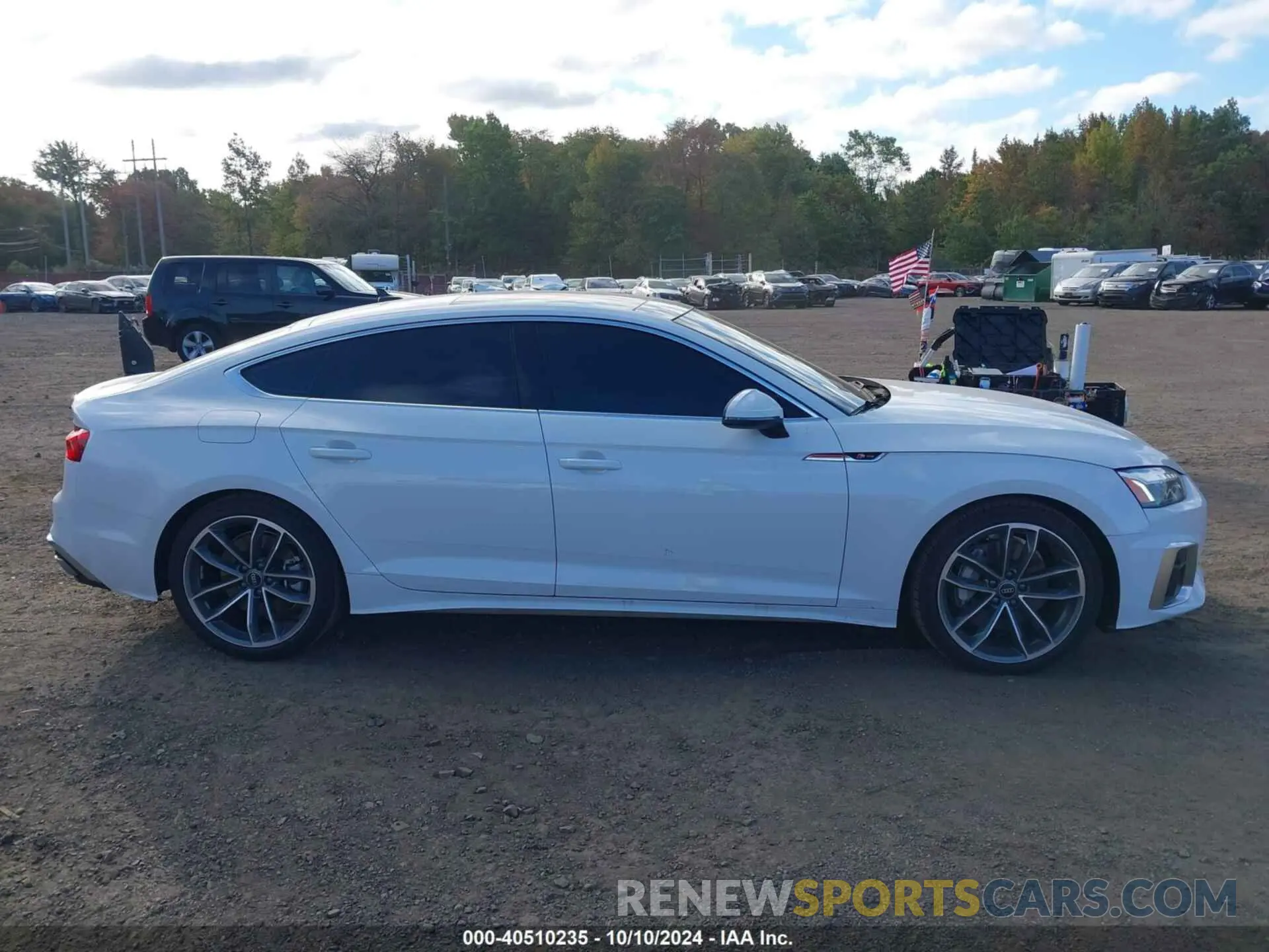 13 Photograph of a damaged car WAUDACF57RA072725 AUDI A5 SPORTBACK 2024