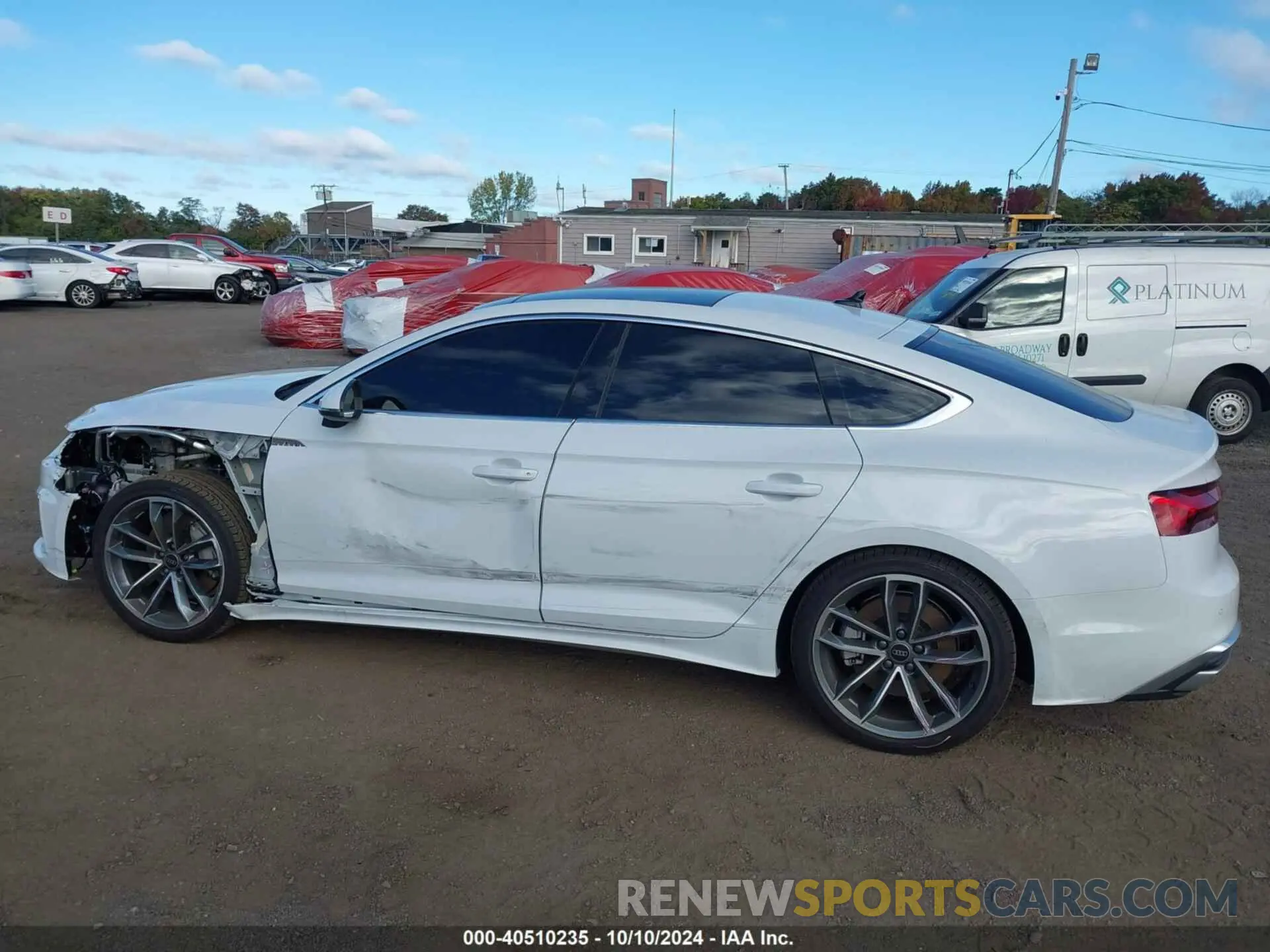 14 Photograph of a damaged car WAUDACF57RA072725 AUDI A5 SPORTBACK 2024