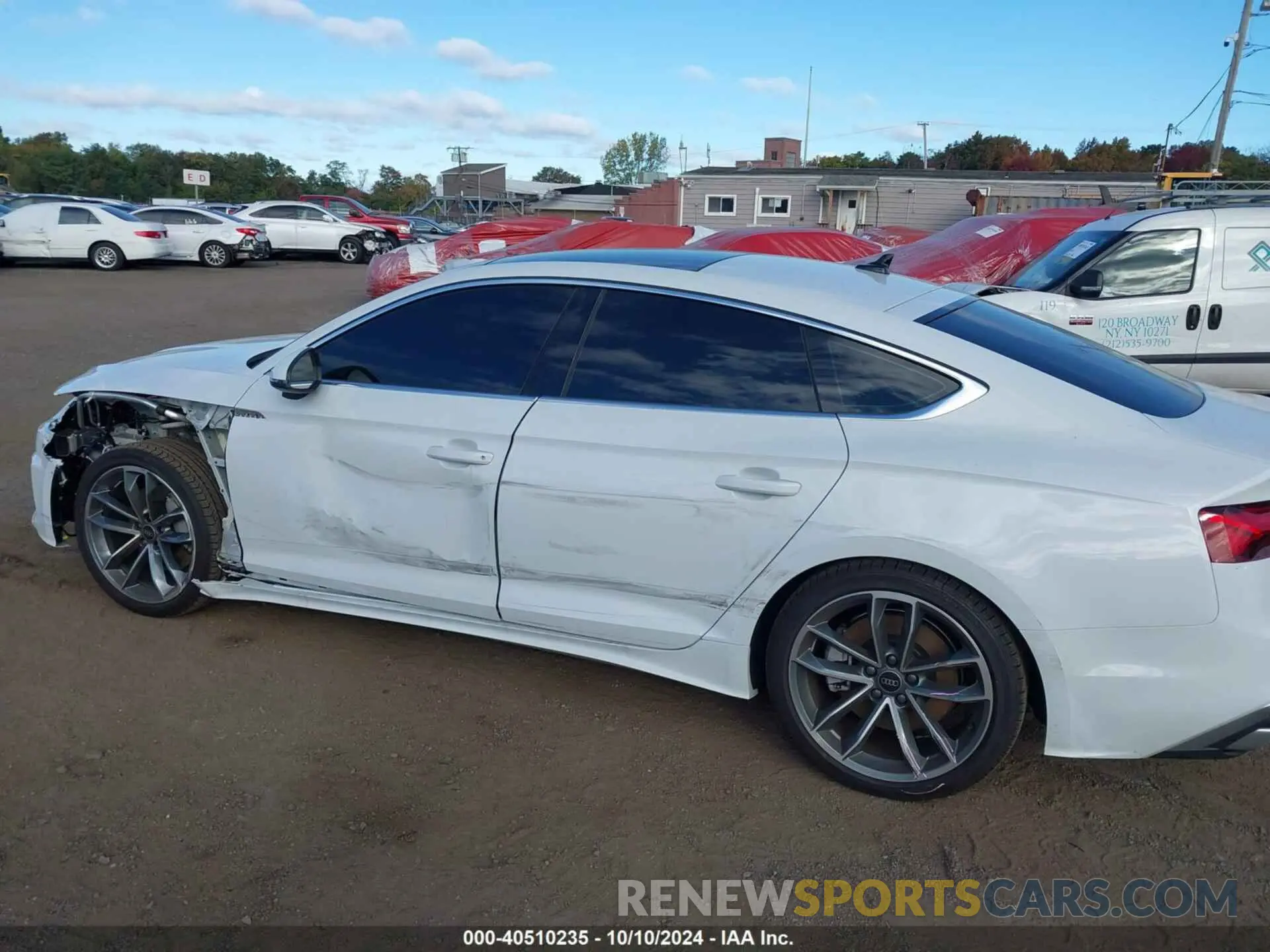 18 Photograph of a damaged car WAUDACF57RA072725 AUDI A5 SPORTBACK 2024