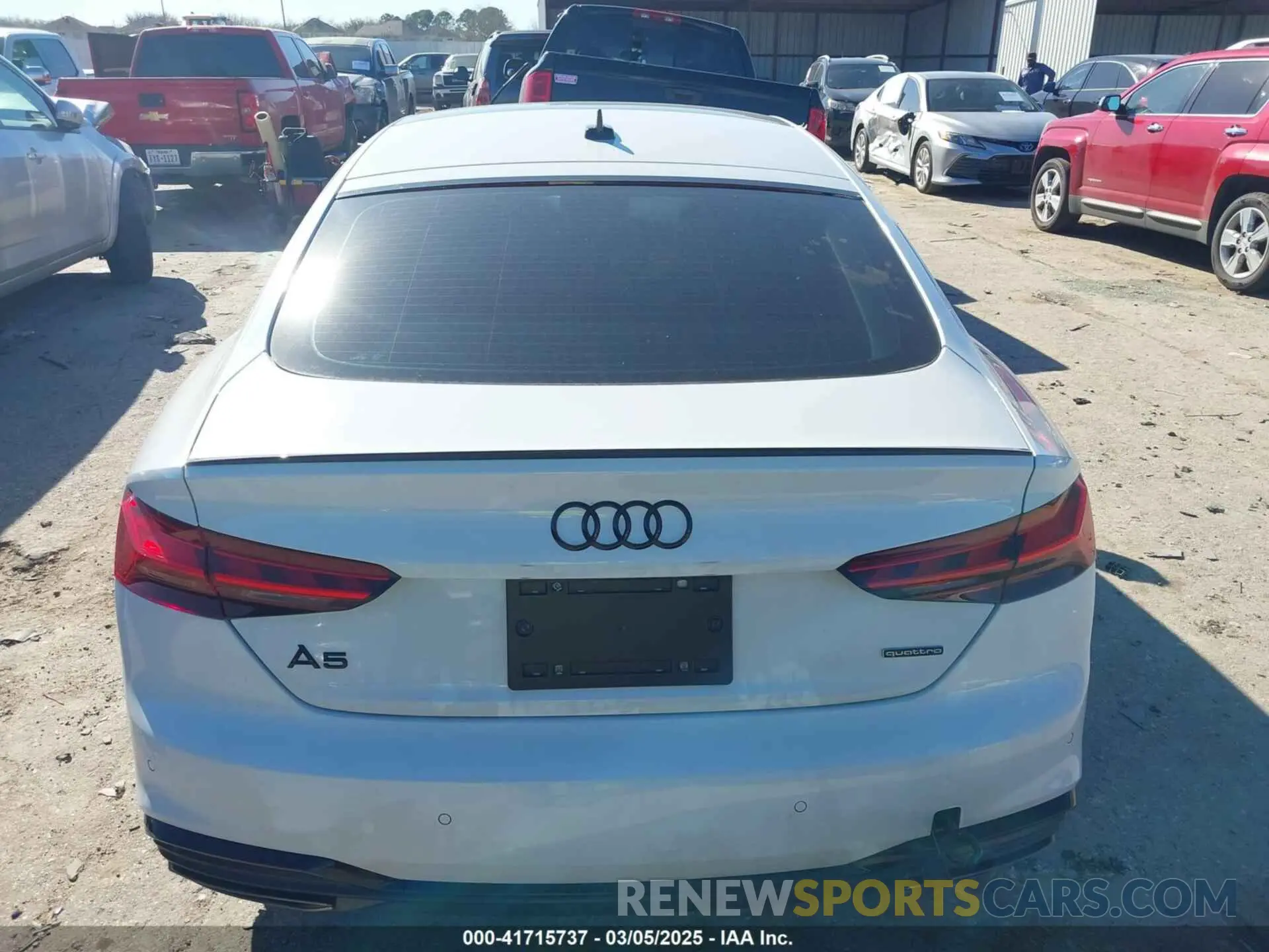 16 Фотография поврежденного автомобиля WAUEACF50RA095851 AUDI A5 SPORTBACK 2024