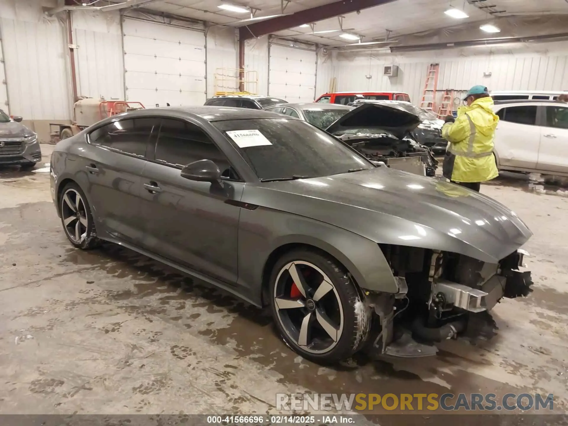 1 Photograph of a damaged car WAUFACF50RA022743 AUDI A5 SPORTBACK 2024