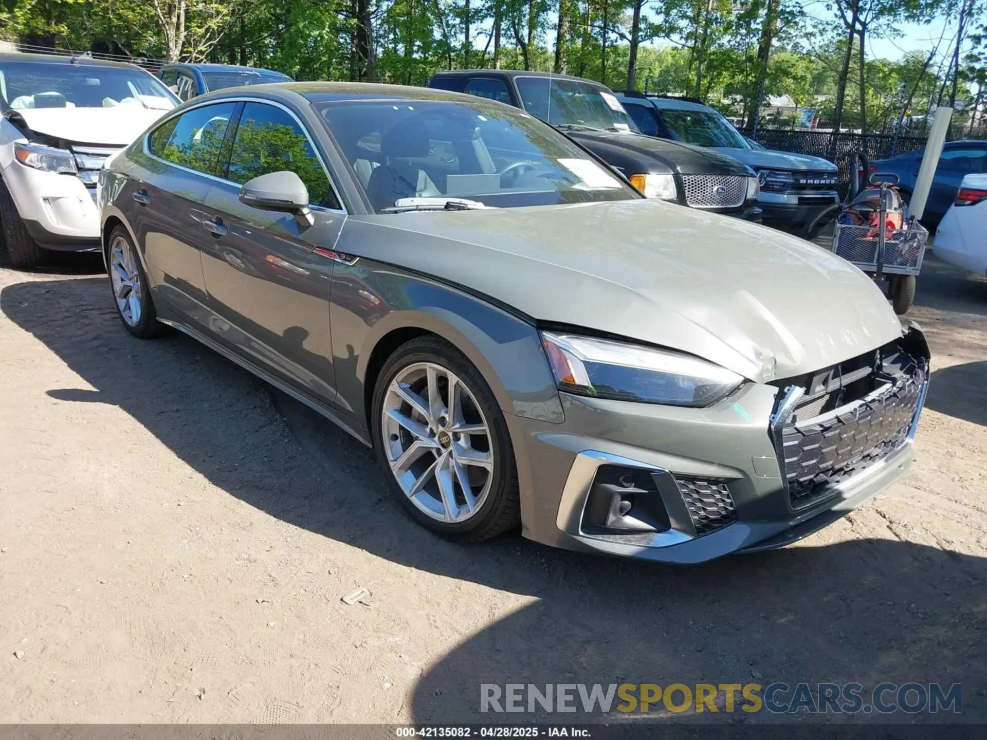 1 Photograph of a damaged car WAUFACF52RA050222 AUDI A5 SPORTBACK 2024