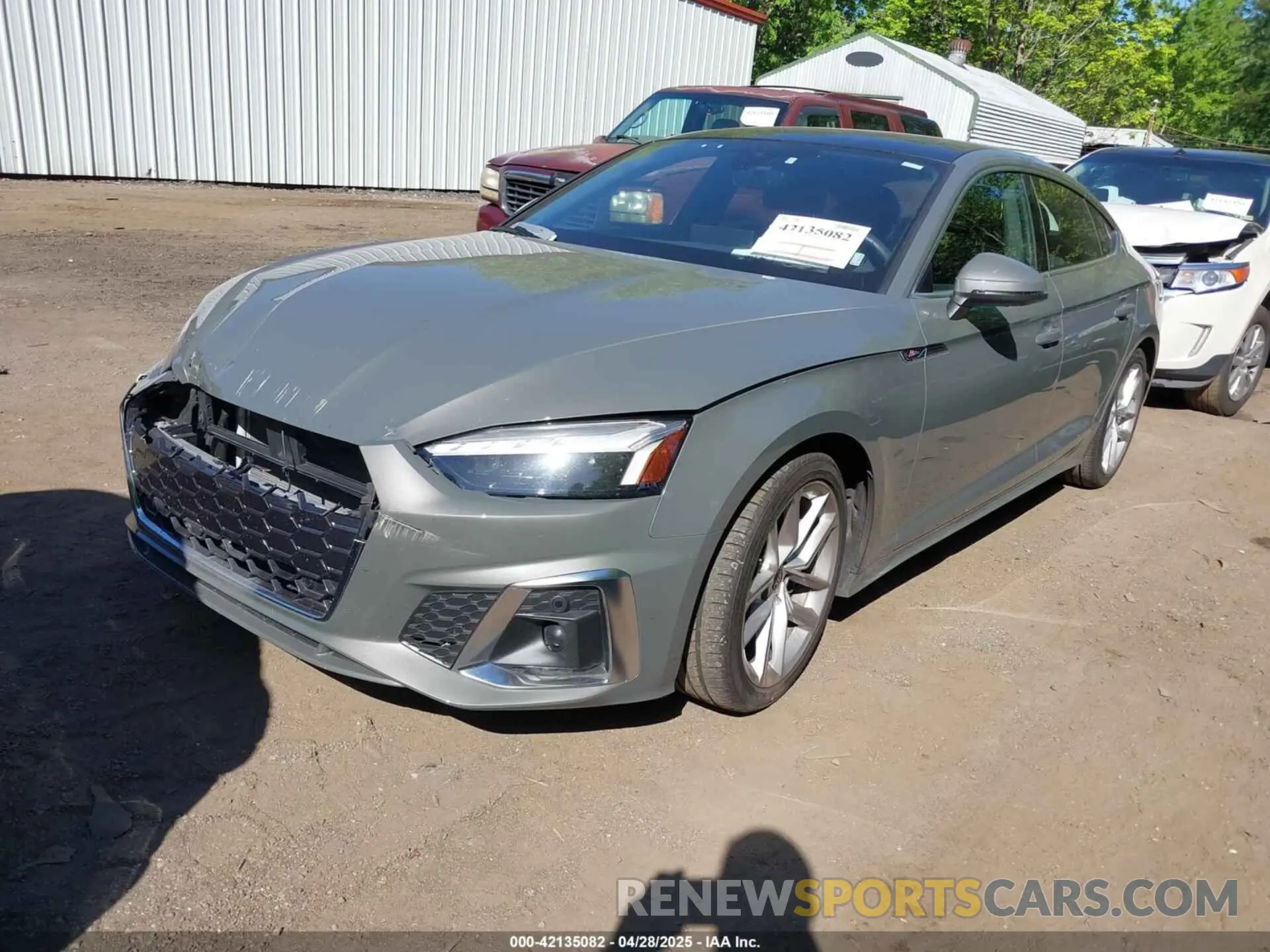 2 Photograph of a damaged car WAUFACF52RA050222 AUDI A5 SPORTBACK 2024