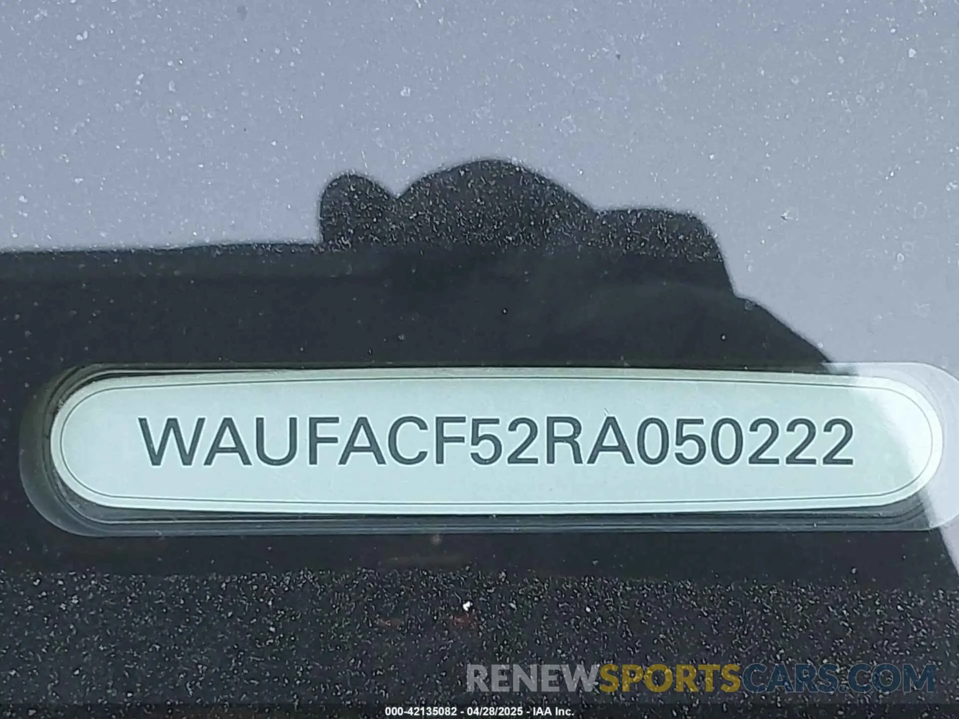 9 Photograph of a damaged car WAUFACF52RA050222 AUDI A5 SPORTBACK 2024