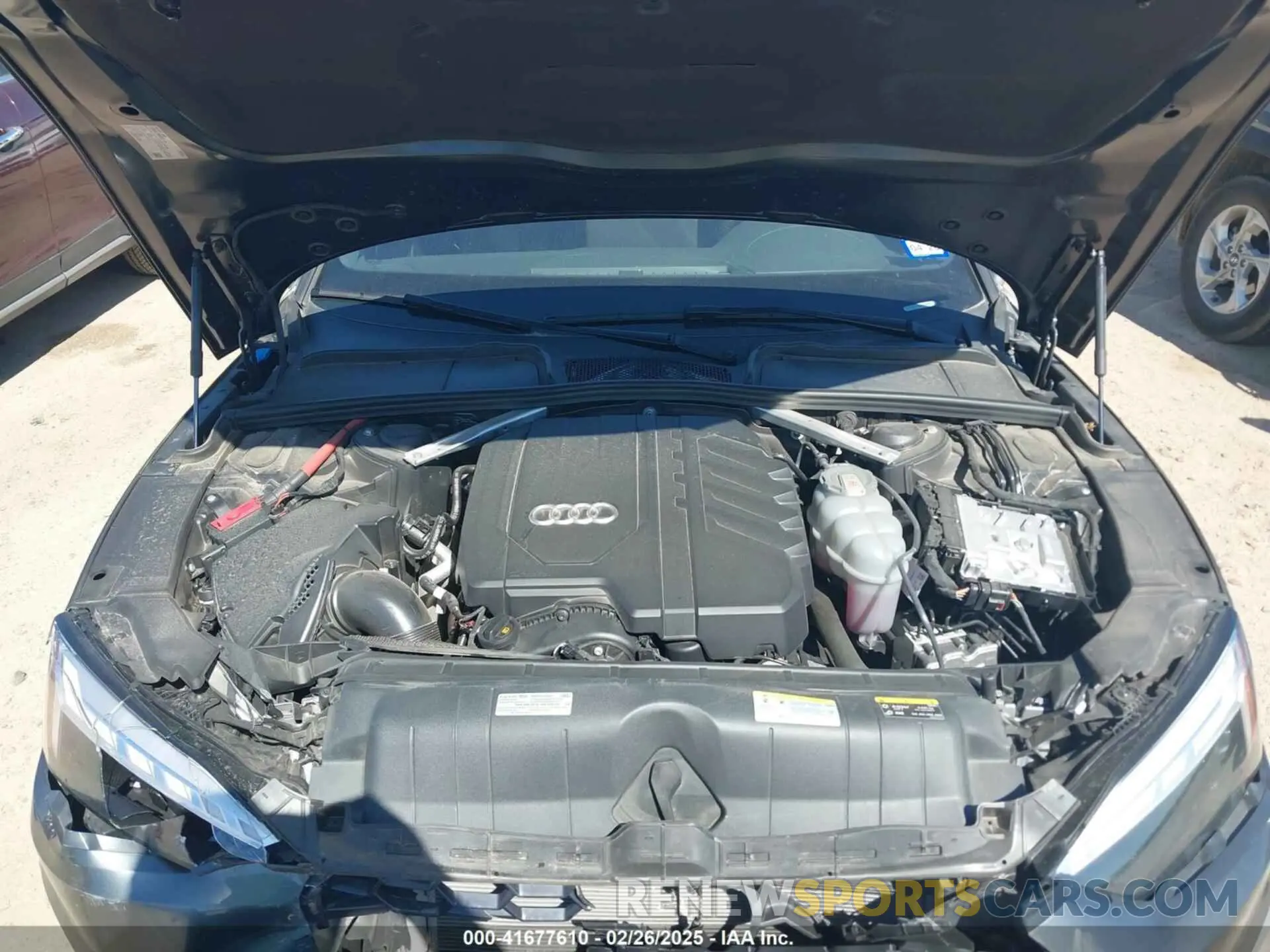 10 Фотография поврежденного автомобиля WAUFACF52RA059972 AUDI A5 SPORTBACK 2024