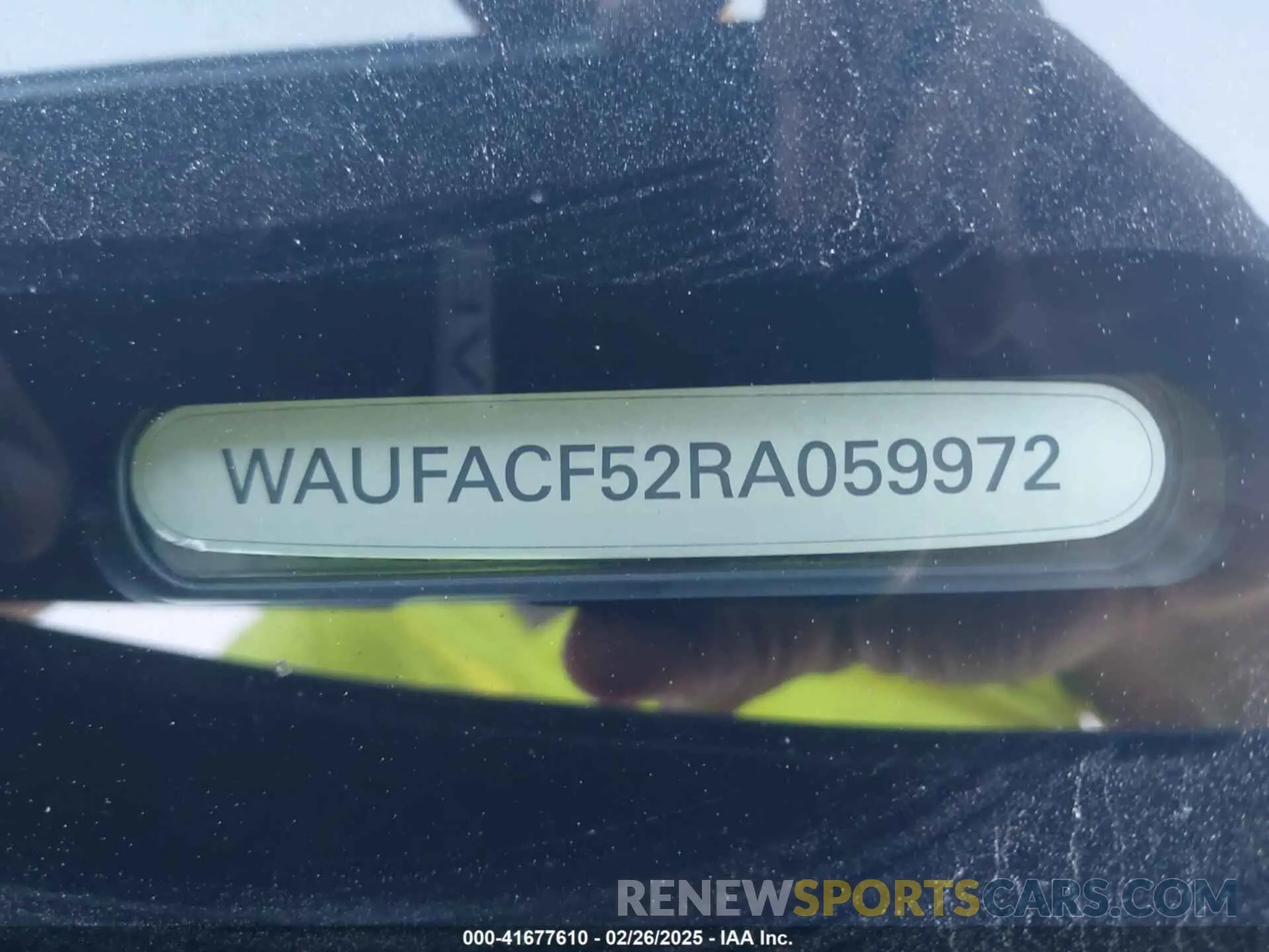 9 Фотография поврежденного автомобиля WAUFACF52RA059972 AUDI A5 SPORTBACK 2024