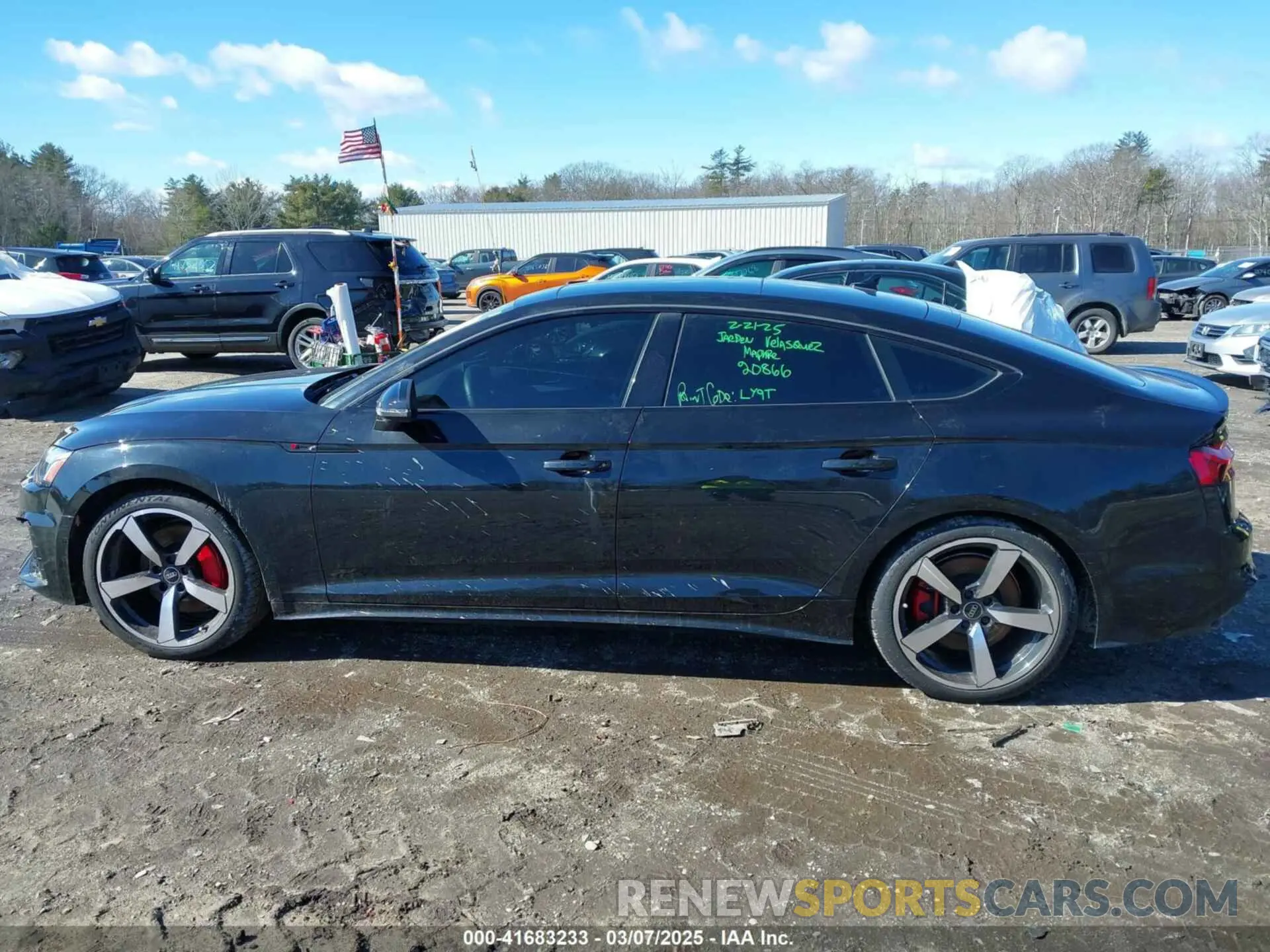 15 Photograph of a damaged car WAUFACF56RA040390 AUDI A5 SPORTBACK 2024