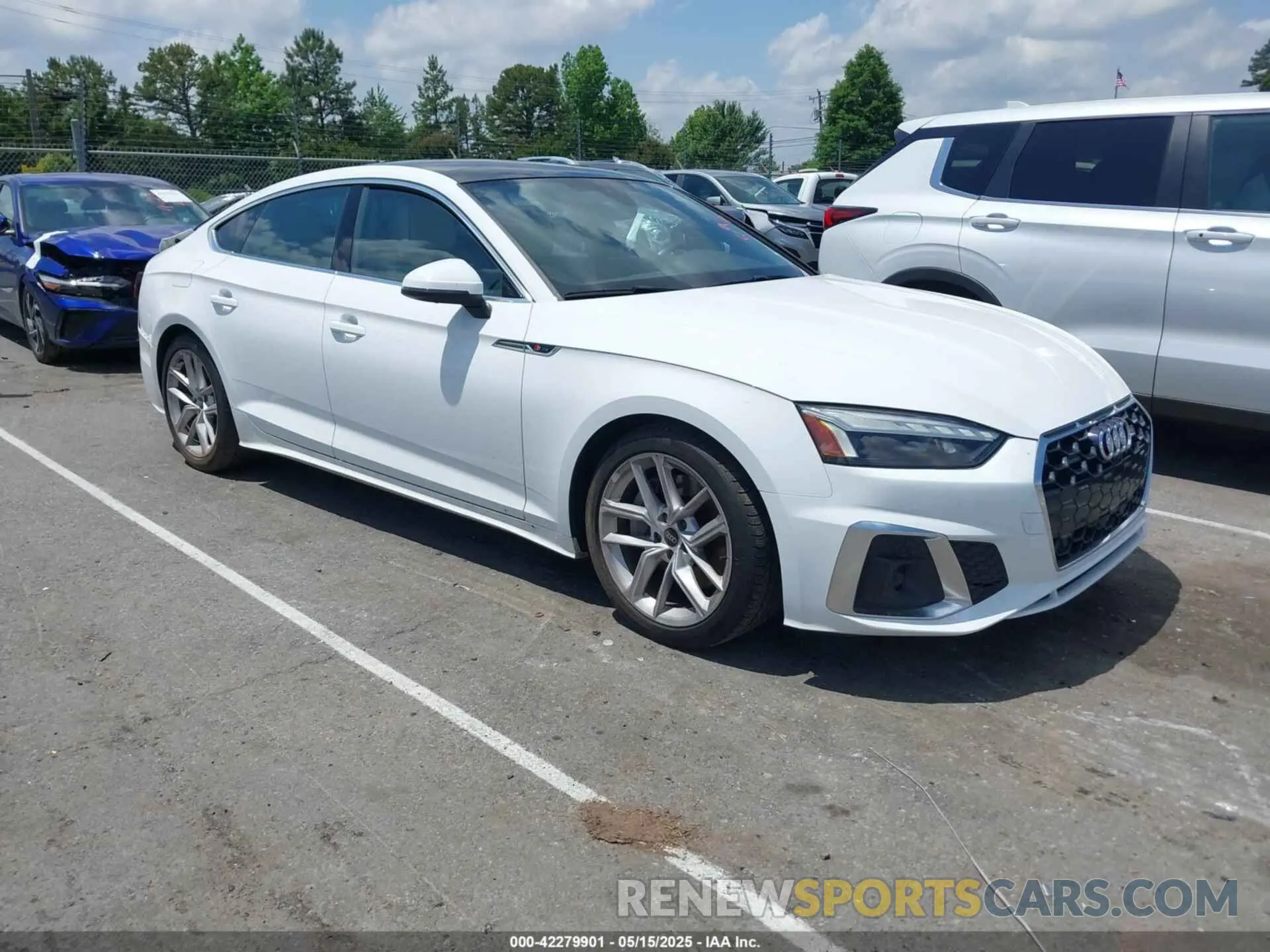 1 Photograph of a damaged car WAUFACF58RA083063 AUDI A5 SPORTBACK 2024