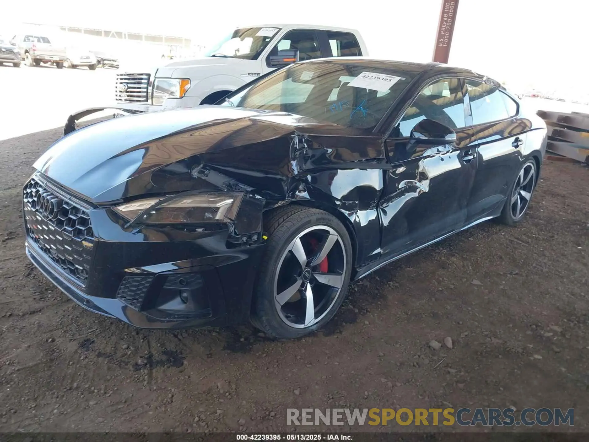 2 Photograph of a damaged car WAUFACF58RA094919 AUDI A5 SPORTBACK 2024