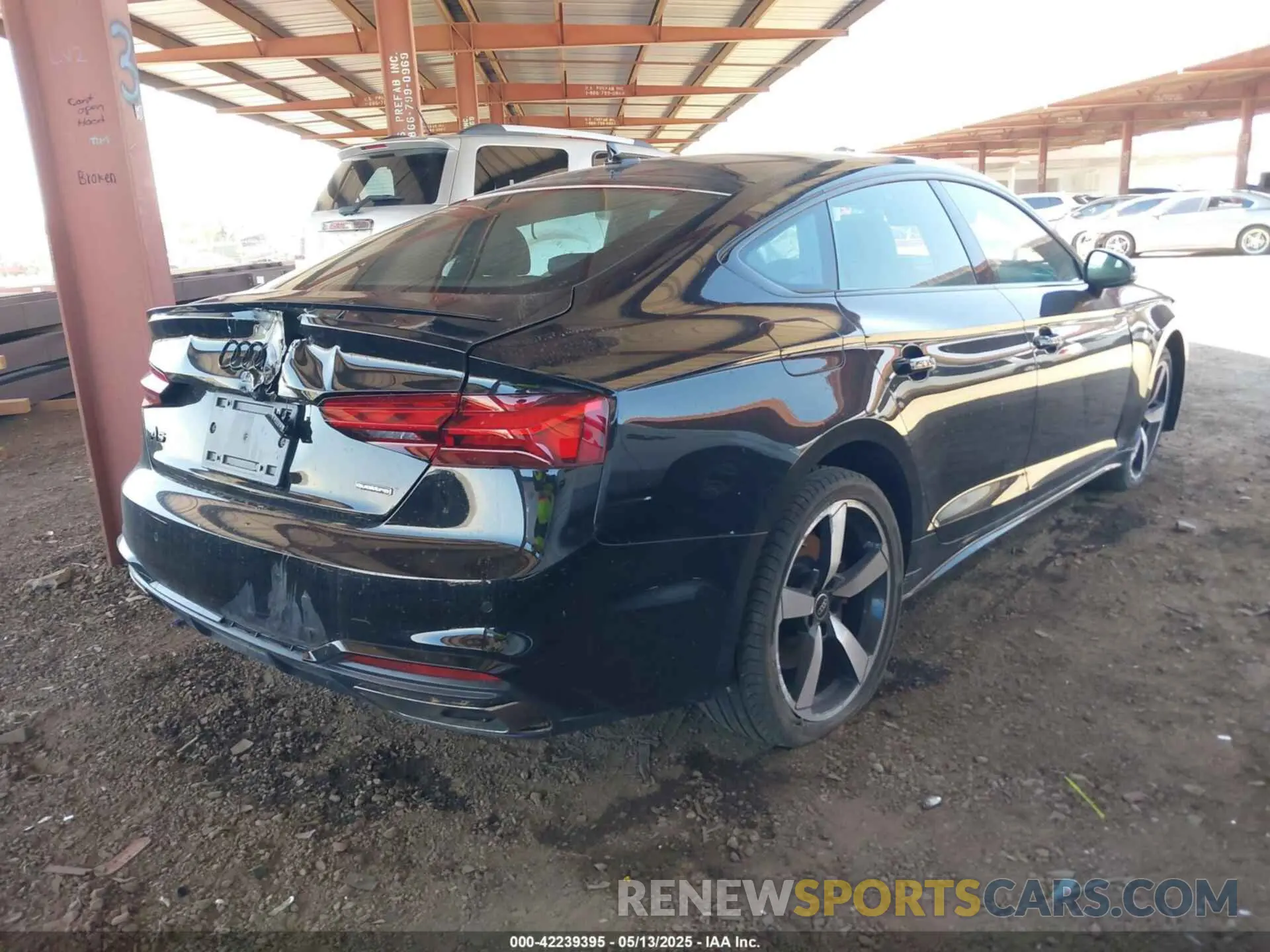 4 Photograph of a damaged car WAUFACF58RA094919 AUDI A5 SPORTBACK 2024