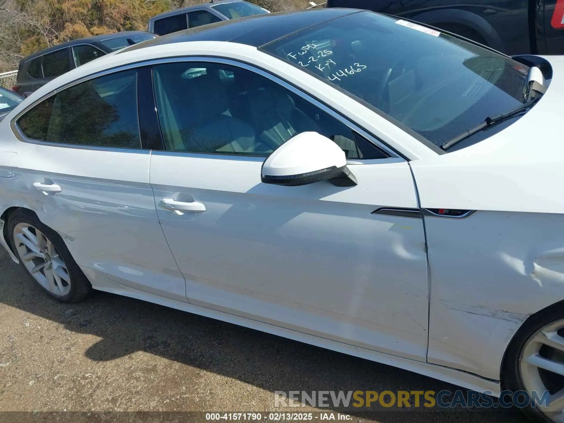 13 Photograph of a damaged car WAUFACF59RA015841 AUDI A5 SPORTBACK 2024