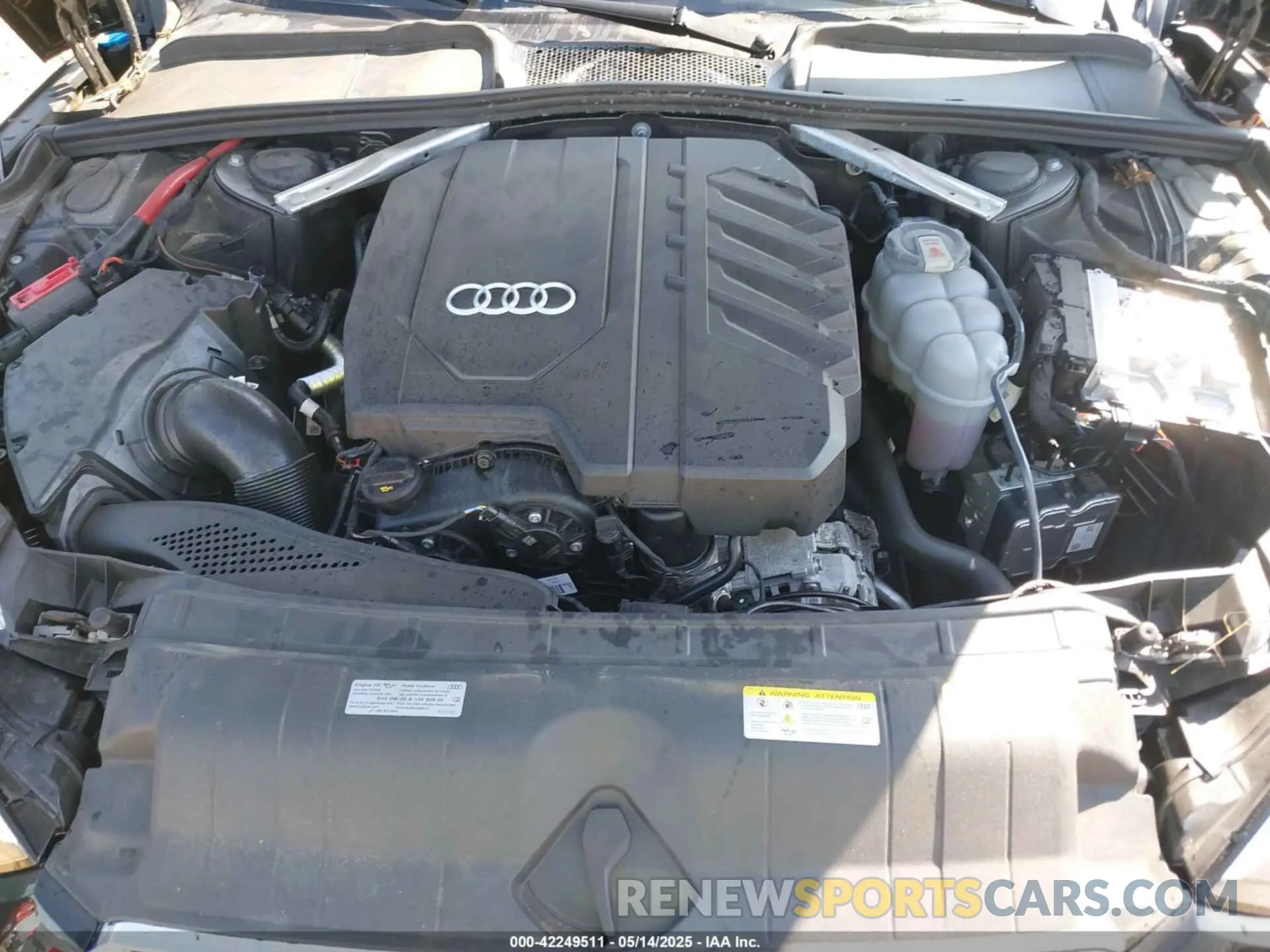 10 Photograph of a damaged car WAUFACF59RA052310 AUDI A5 SPORTBACK 2024