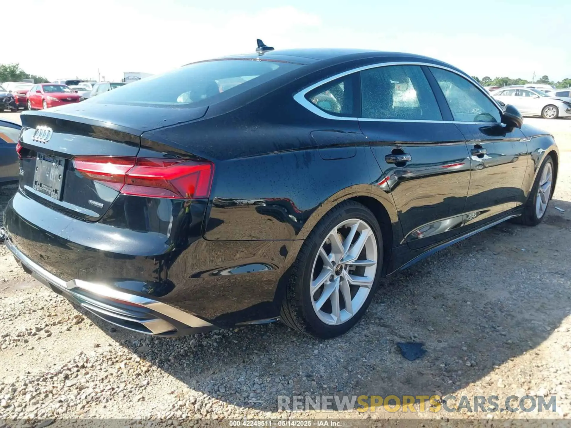 4 Photograph of a damaged car WAUFACF59RA052310 AUDI A5 SPORTBACK 2024