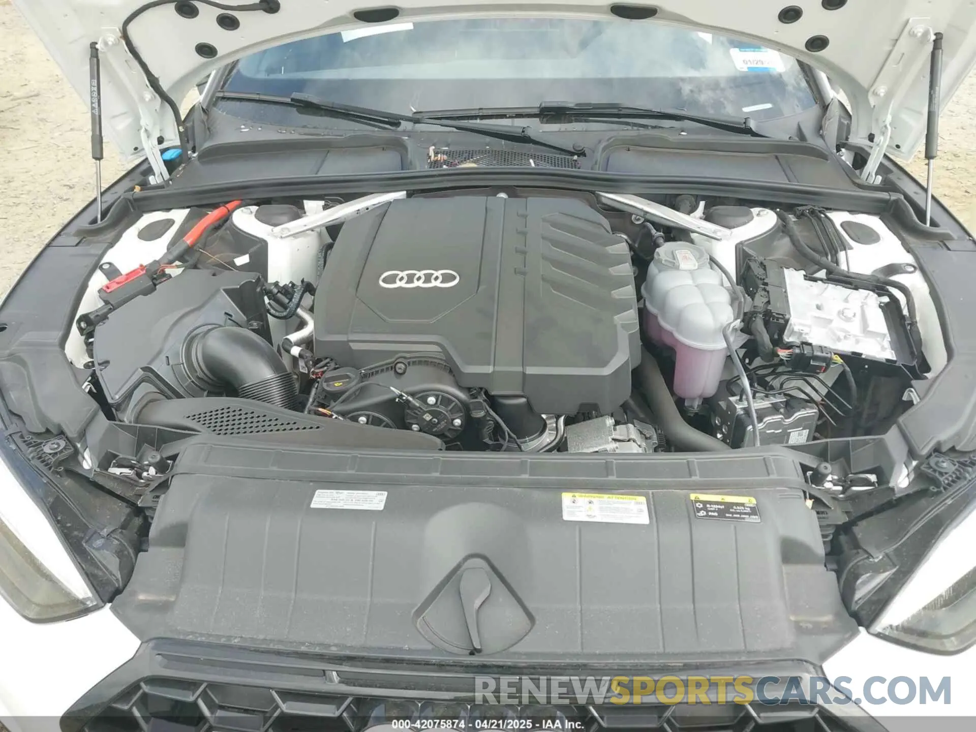 10 Фотография поврежденного автомобиля WAUDACF54SA004307 AUDI A5 SPORTBACK 2025