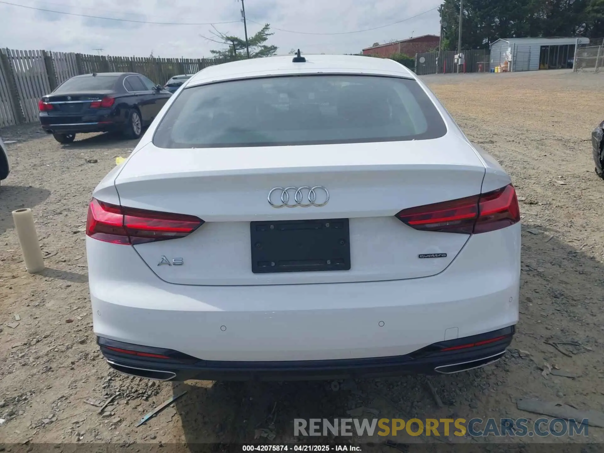 16 Фотография поврежденного автомобиля WAUDACF54SA004307 AUDI A5 SPORTBACK 2025