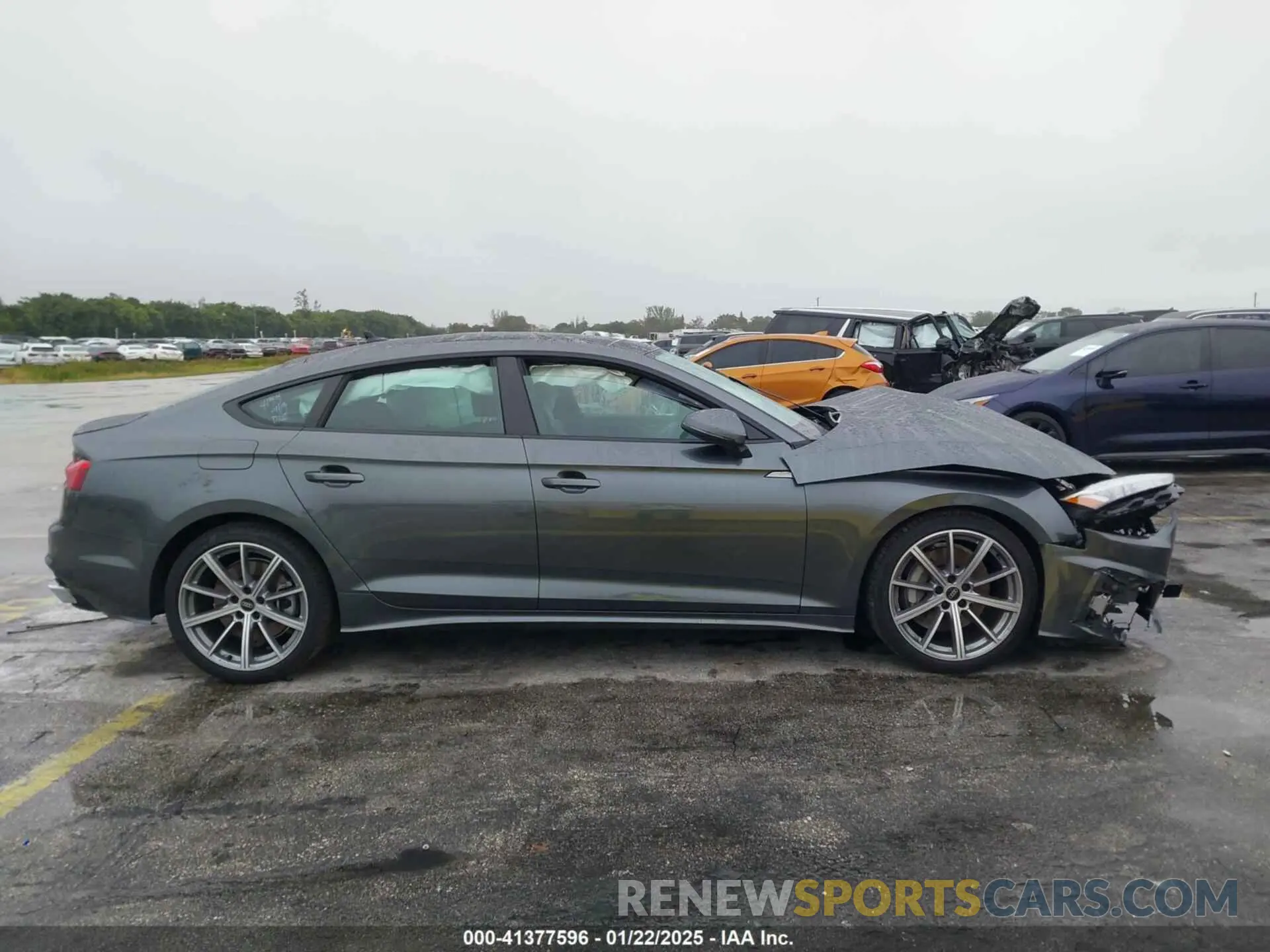 12 Photograph of a damaged car WAUDACF57SA007590 AUDI A5 SPORTBACK 2025