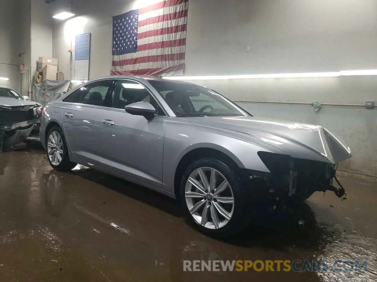 4 Фотография поврежденного автомобиля WAUD8AF23KN128423 AUDI A6 2019
