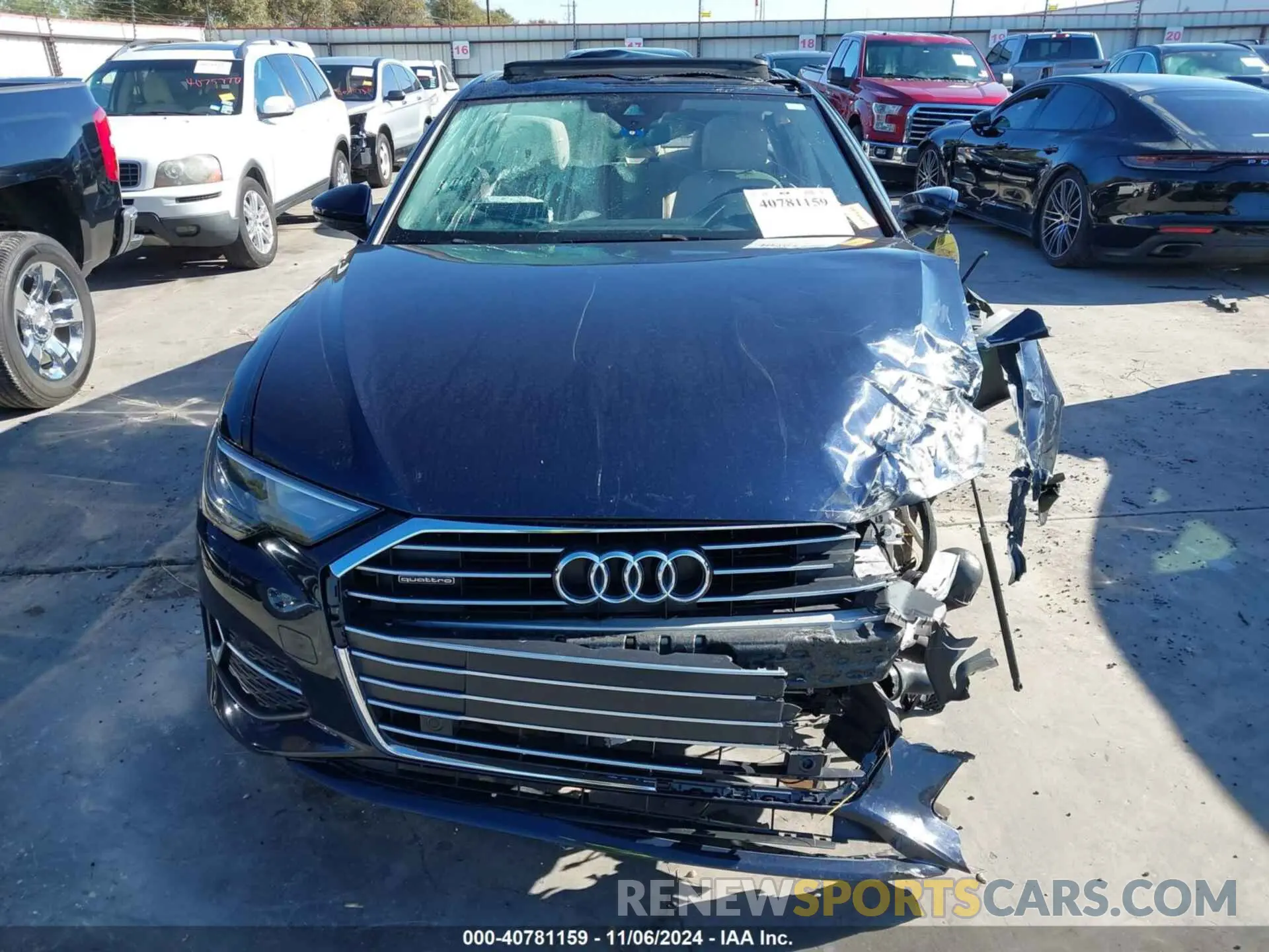 13 Фотография поврежденного автомобиля WAUD8AF28KN124609 AUDI A6 2019