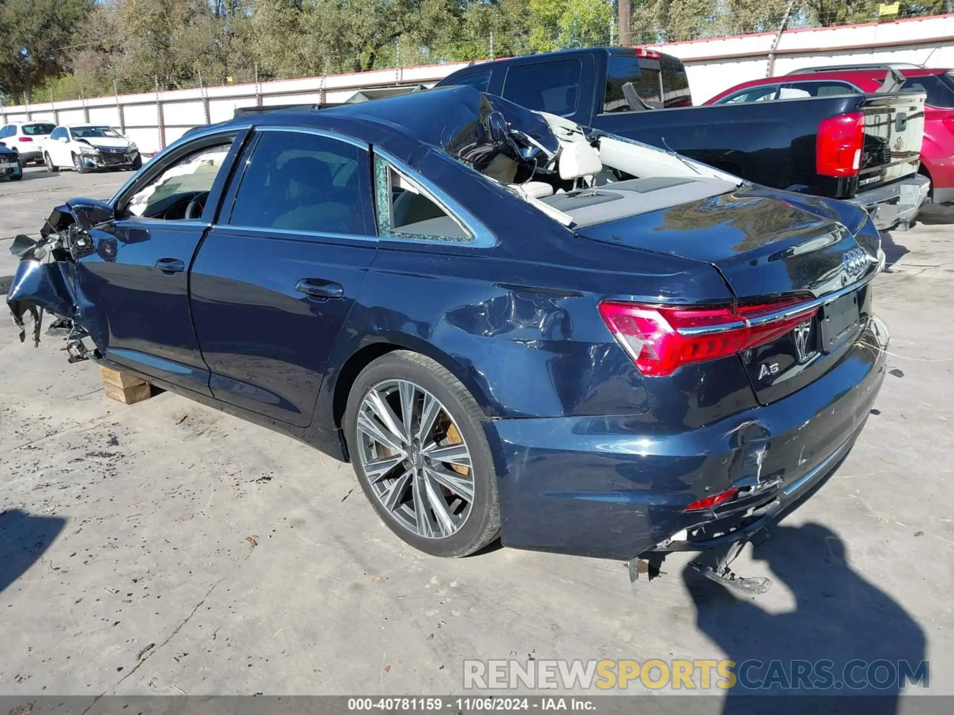 3 Фотография поврежденного автомобиля WAUD8AF28KN124609 AUDI A6 2019