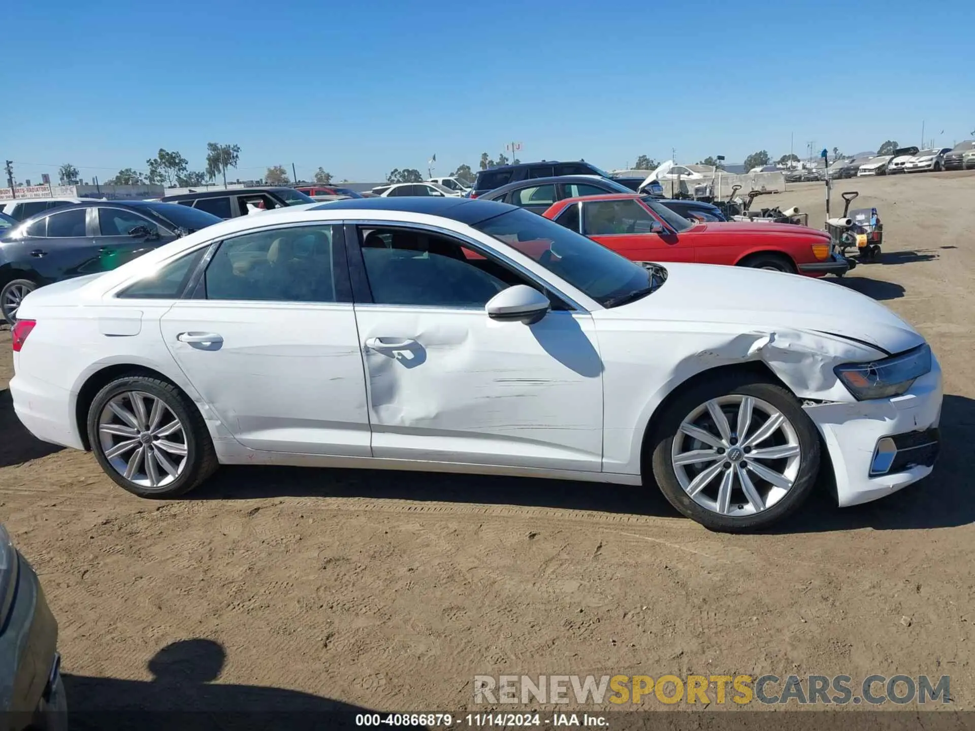 14 Photograph of a damaged car WAUD8AF2XKN121405 AUDI A6 2019