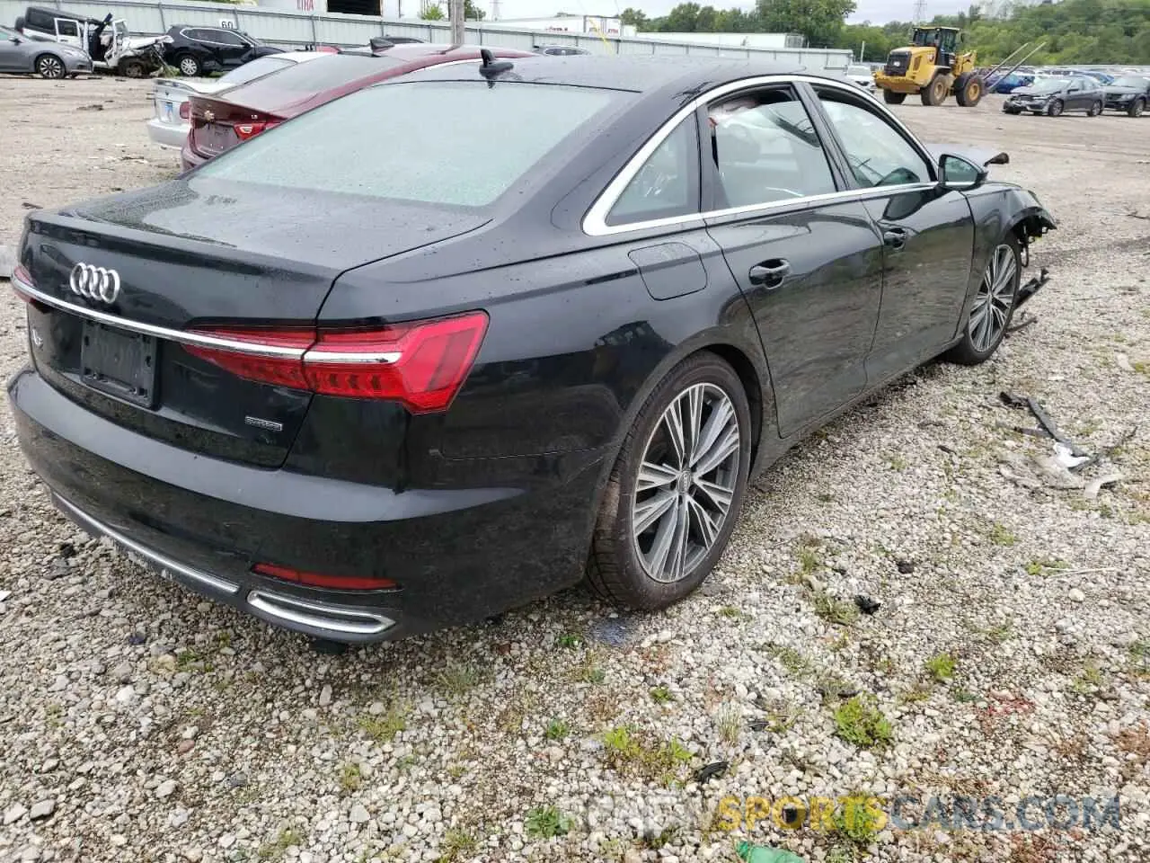 4 Photograph of a damaged car WAUE8AF25KN120036 AUDI A6 2019