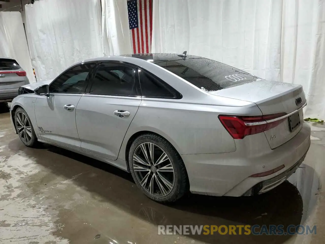 2 Photograph of a damaged car WAUK2AF21KN099903 AUDI A6 2019