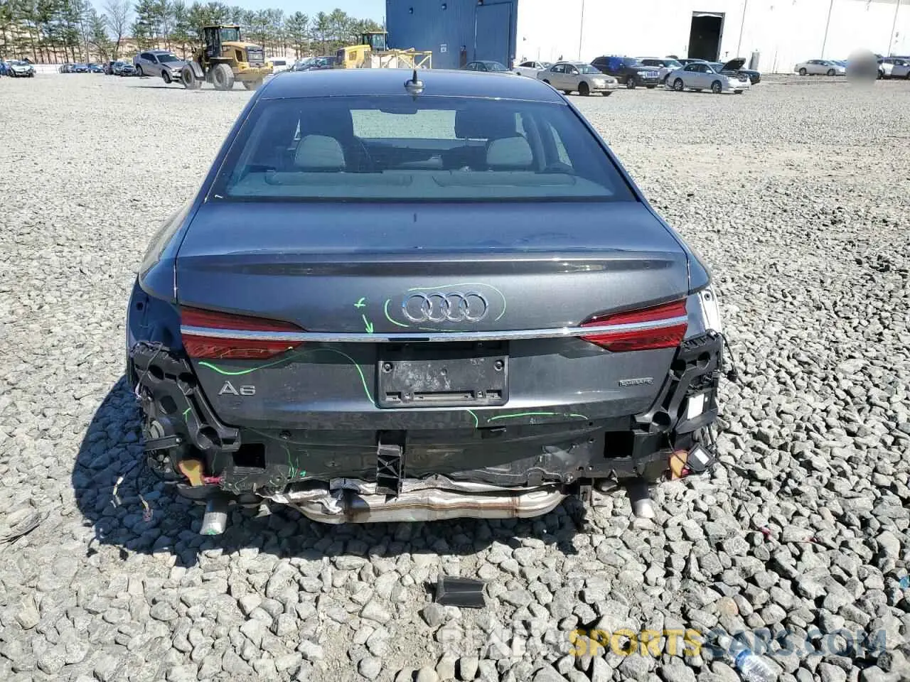 6 Фотография поврежденного автомобиля WAUK2AF21KN105022 AUDI A6 2019