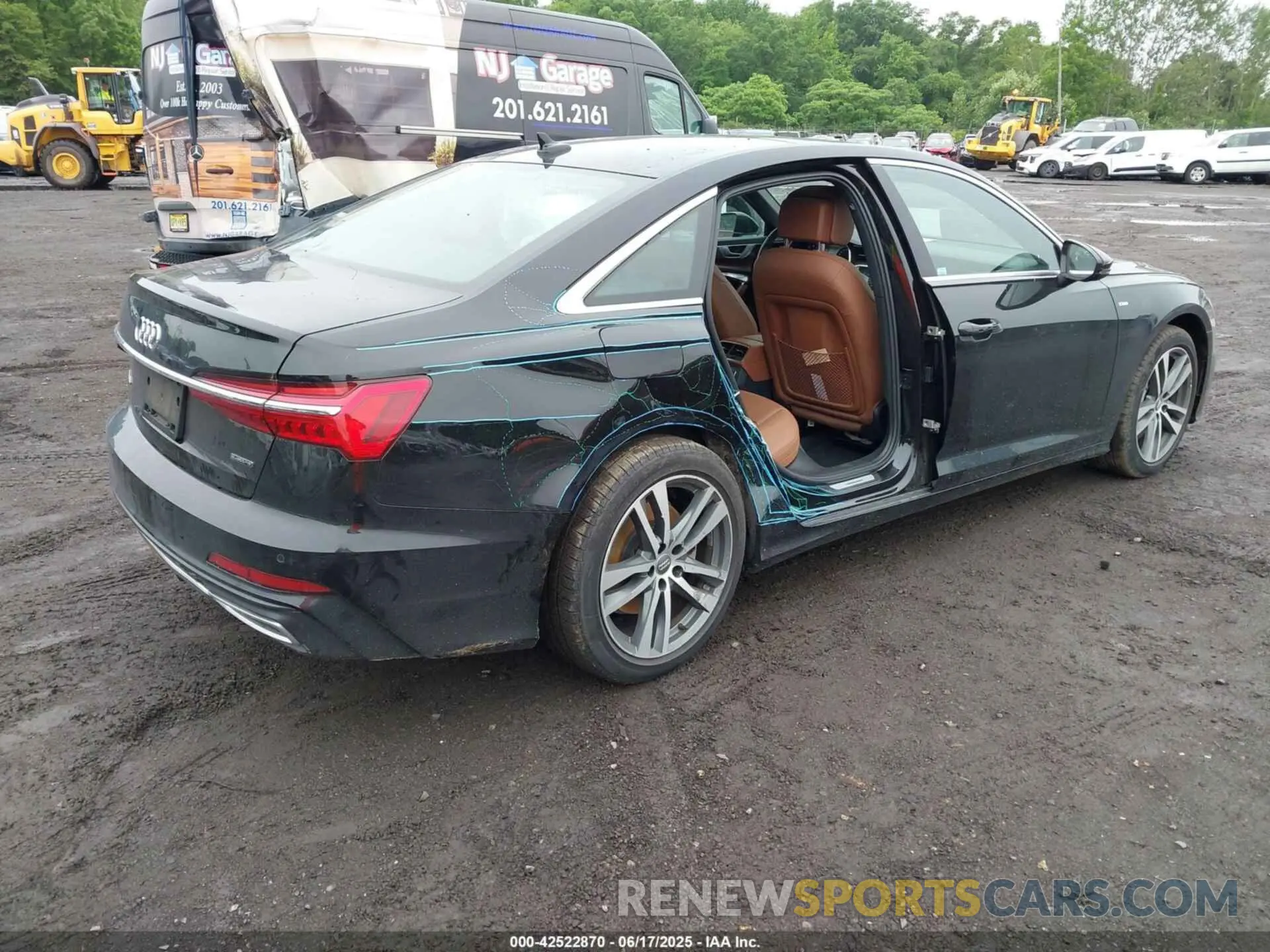 4 Photograph of a damaged car WAUK2AF22KN111721 AUDI A6 2019