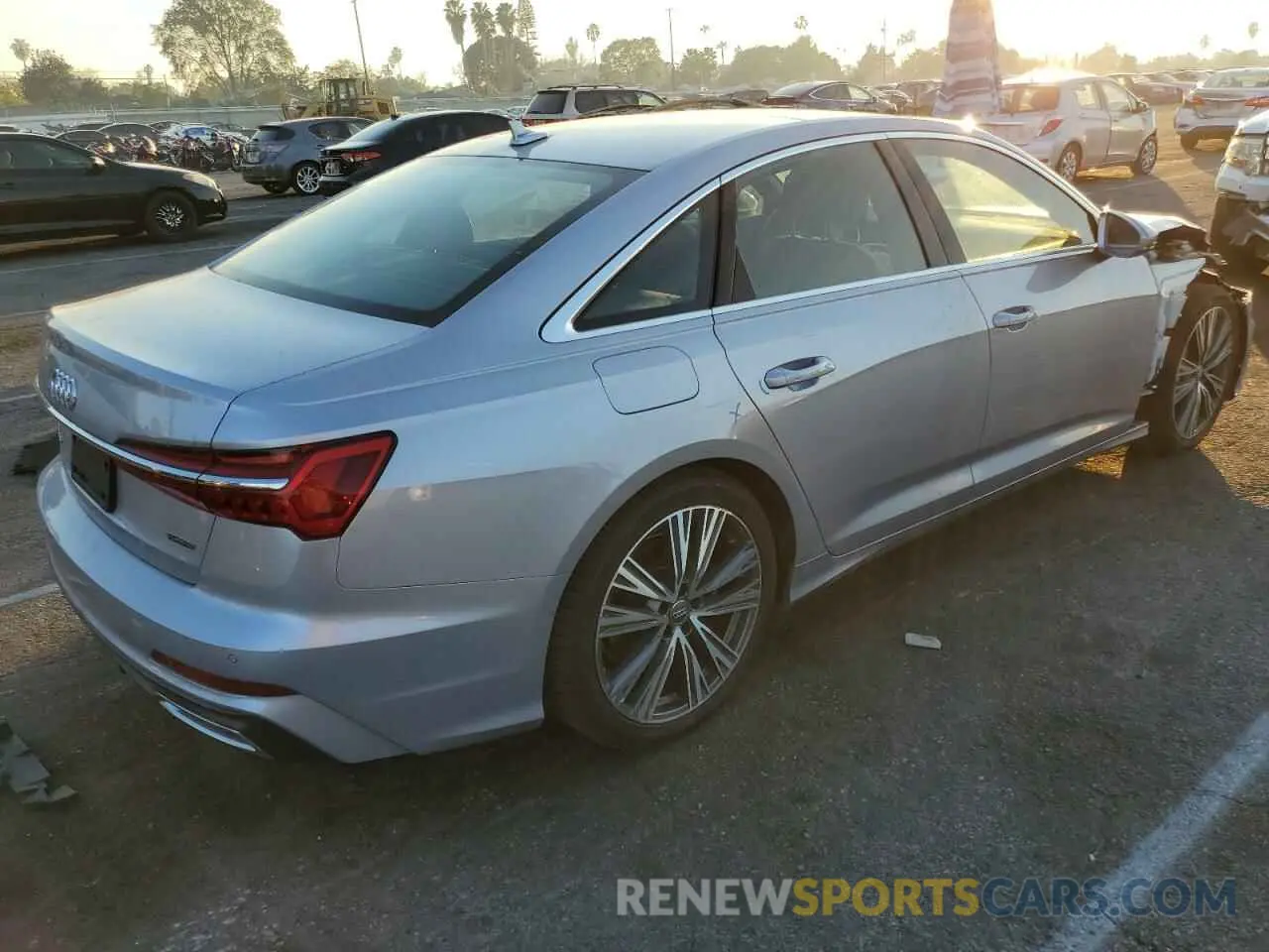 3 Photograph of a damaged car WAUK2AF25KN061963 AUDI A6 2019