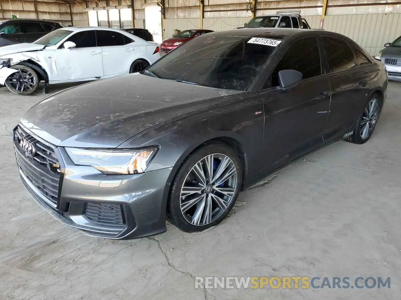 1 Фотография поврежденного автомобиля WAUL2AF21KN060183 AUDI A6 2019