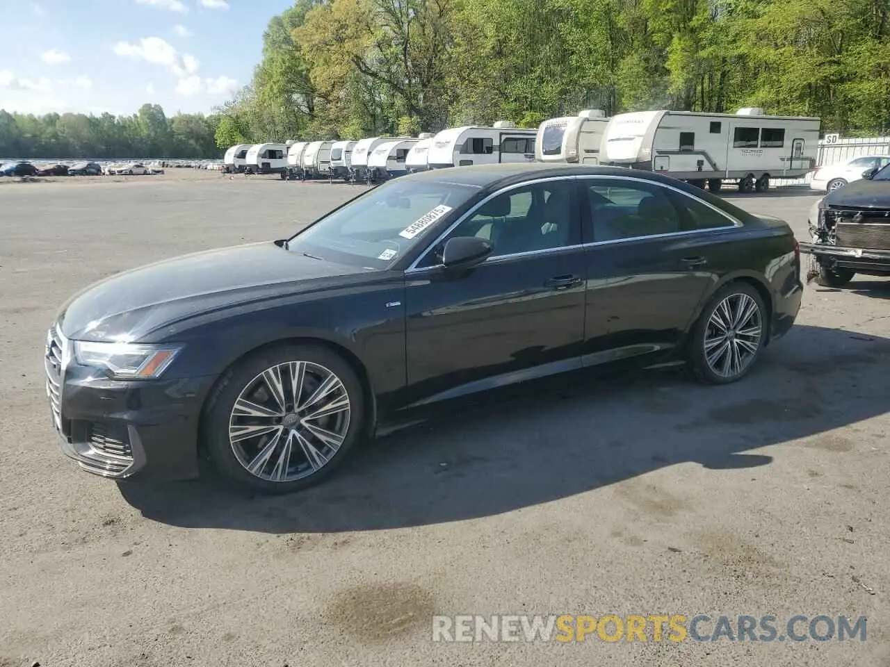 1 Photograph of a damaged car WAUL2AF21KN097041 AUDI A6 2019