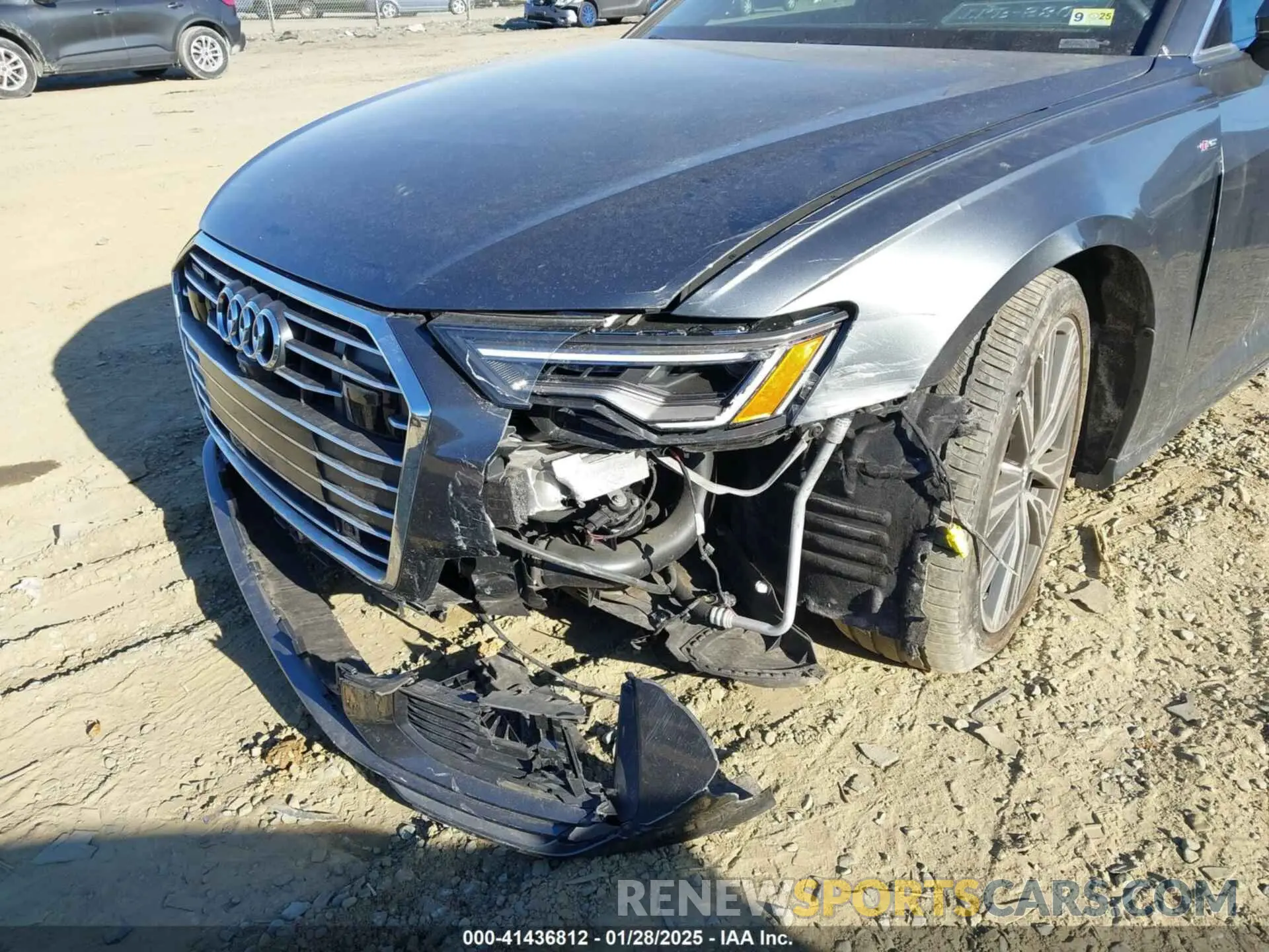 6 Фотография поврежденного автомобиля WAUL2AF24KN026996 AUDI A6 2019