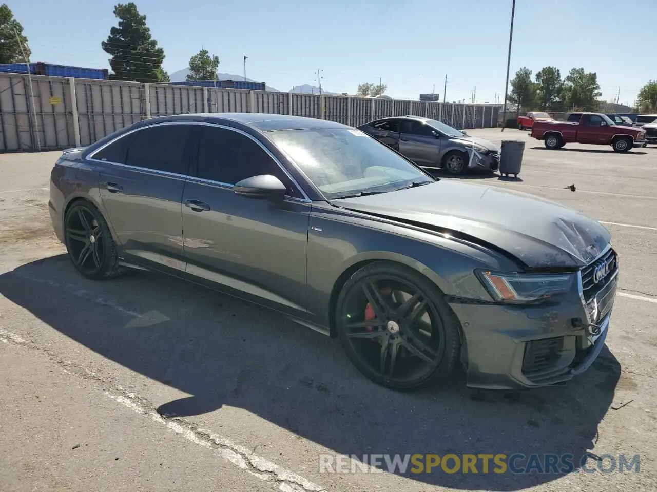 4 Photograph of a damaged car WAUL2AF24KN052434 AUDI A6 2019