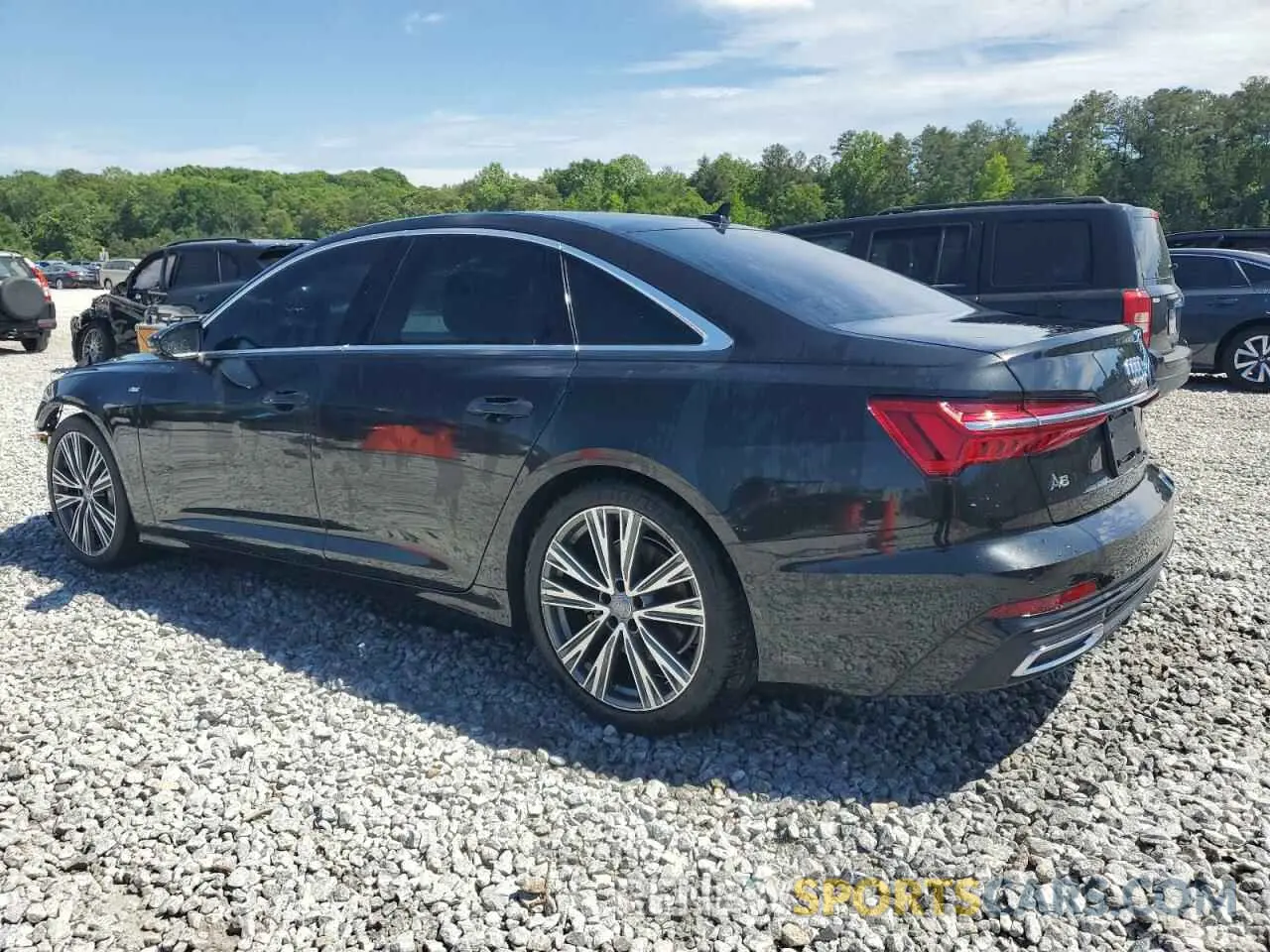 2 Photograph of a damaged car WAUL2AF24KN103012 AUDI A6 2019