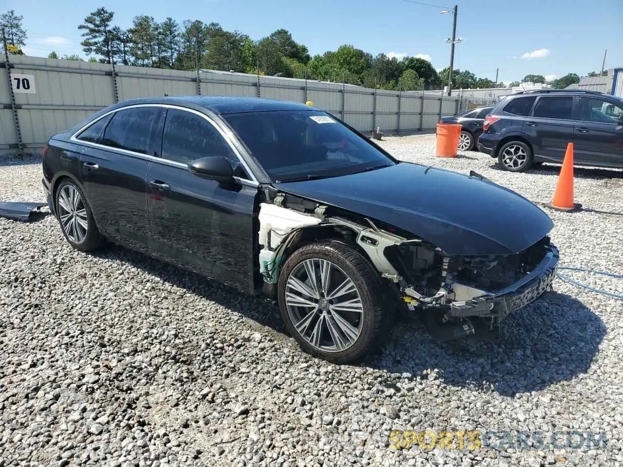 4 Photograph of a damaged car WAUL2AF24KN103012 AUDI A6 2019