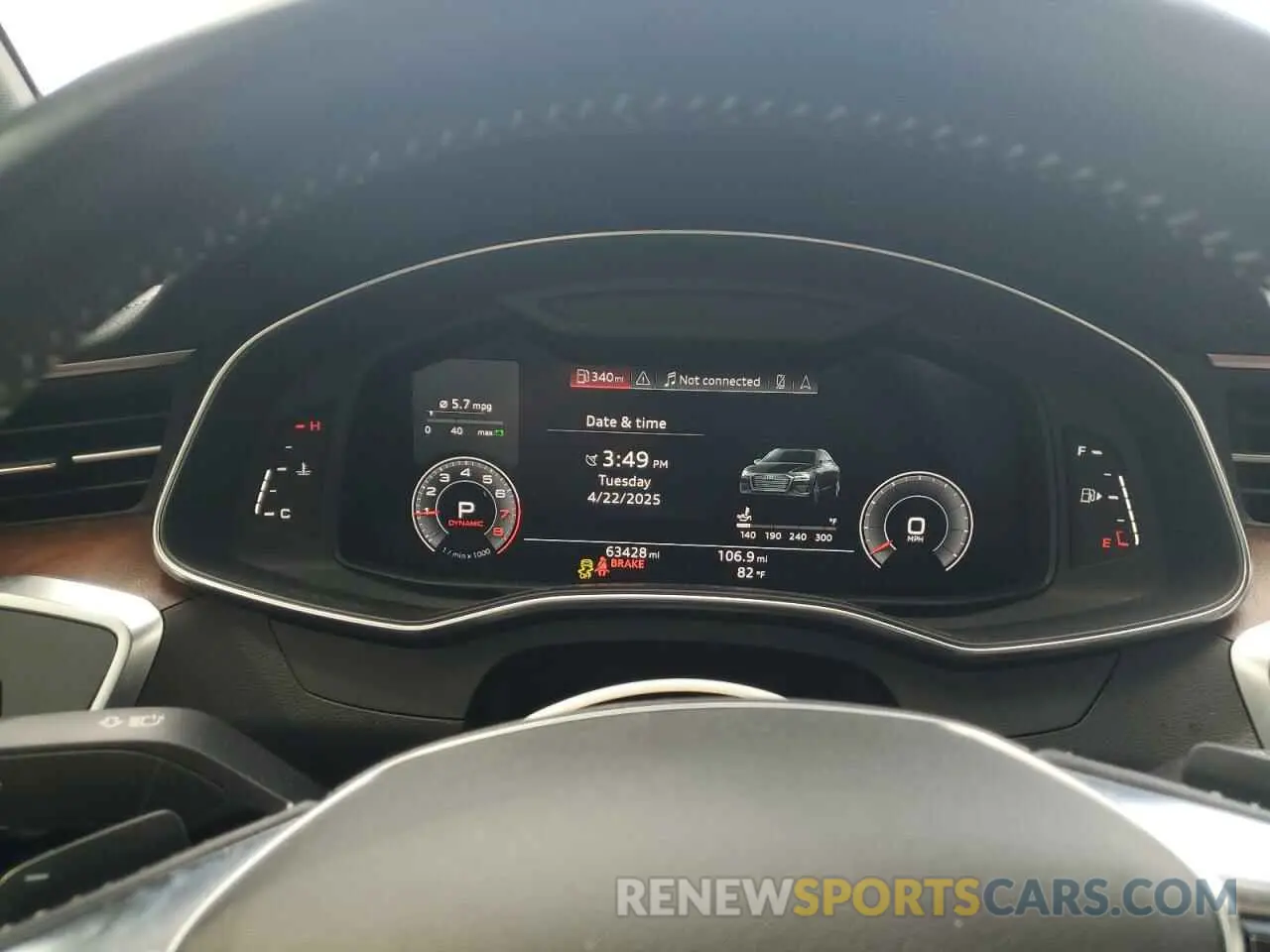 9 Photograph of a damaged car WAUL2AF25KN040650 AUDI A6 2019