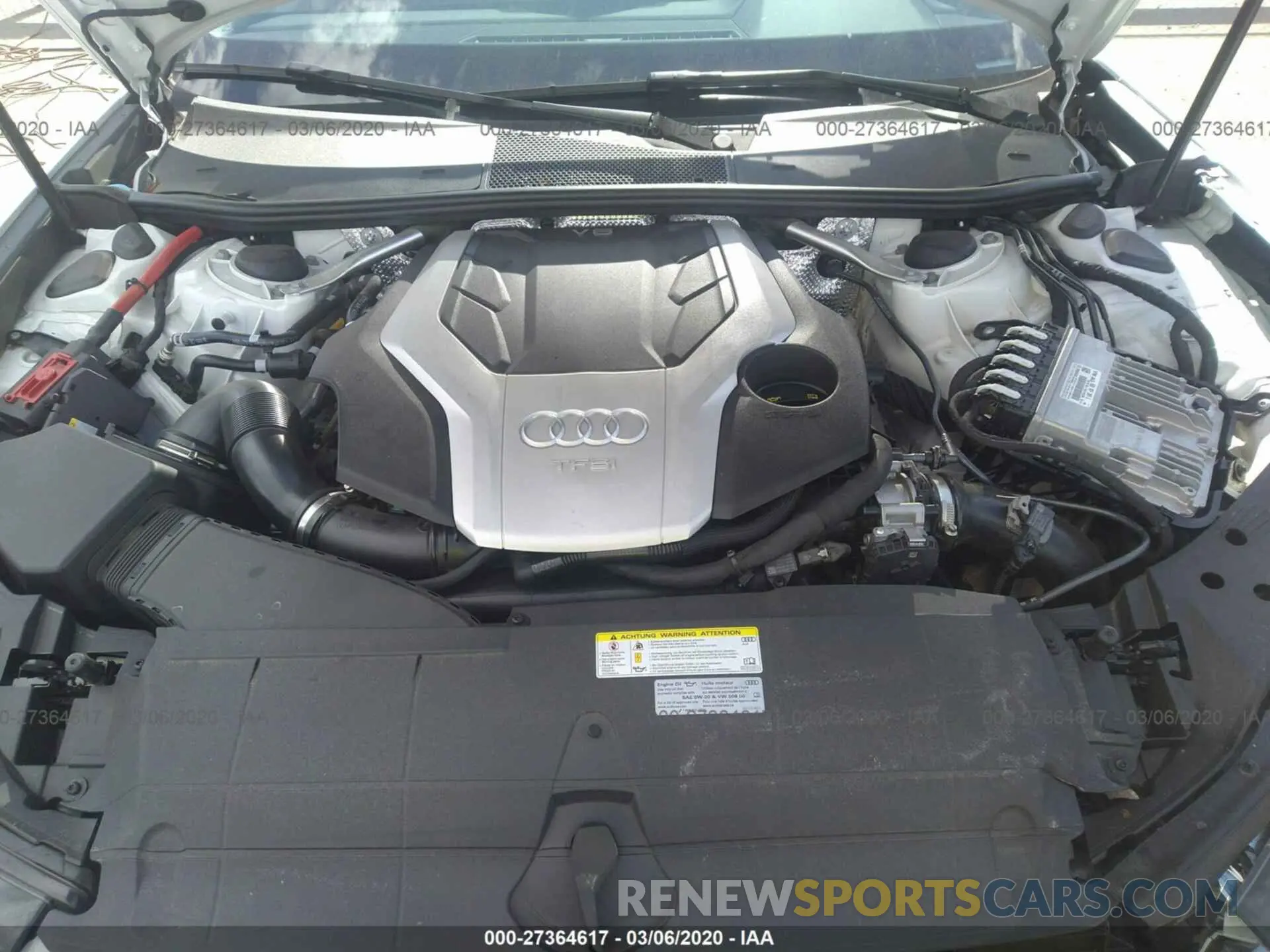 10 Photograph of a damaged car WAUL2AF26KN023565 AUDI A6 2019
