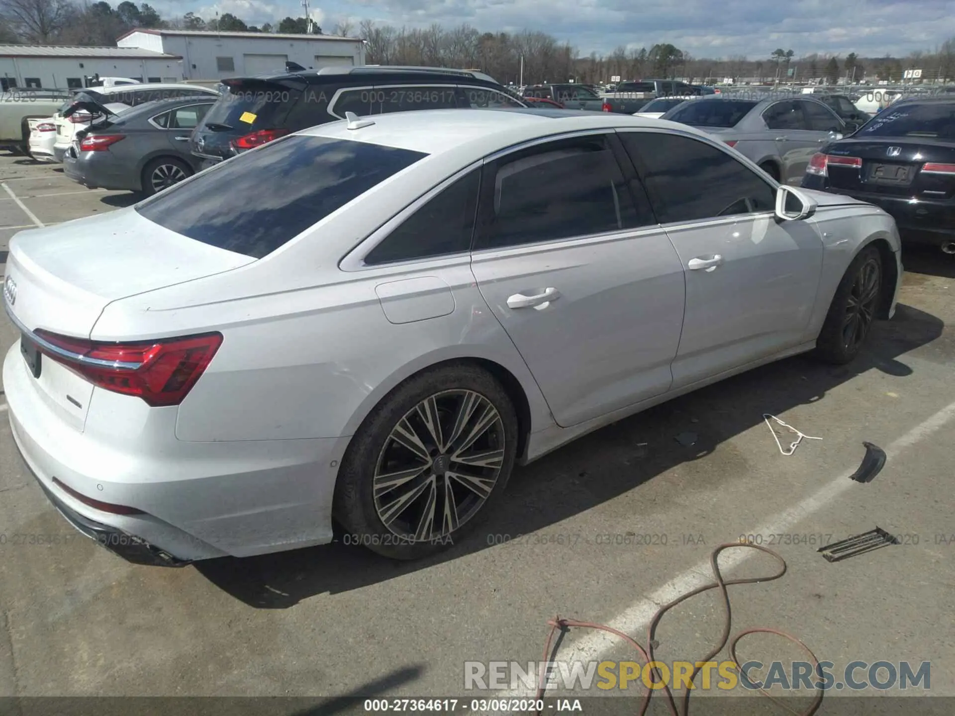 4 Photograph of a damaged car WAUL2AF26KN023565 AUDI A6 2019