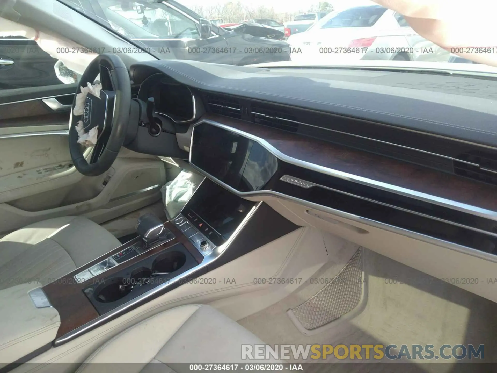 5 Photograph of a damaged car WAUL2AF26KN023565 AUDI A6 2019