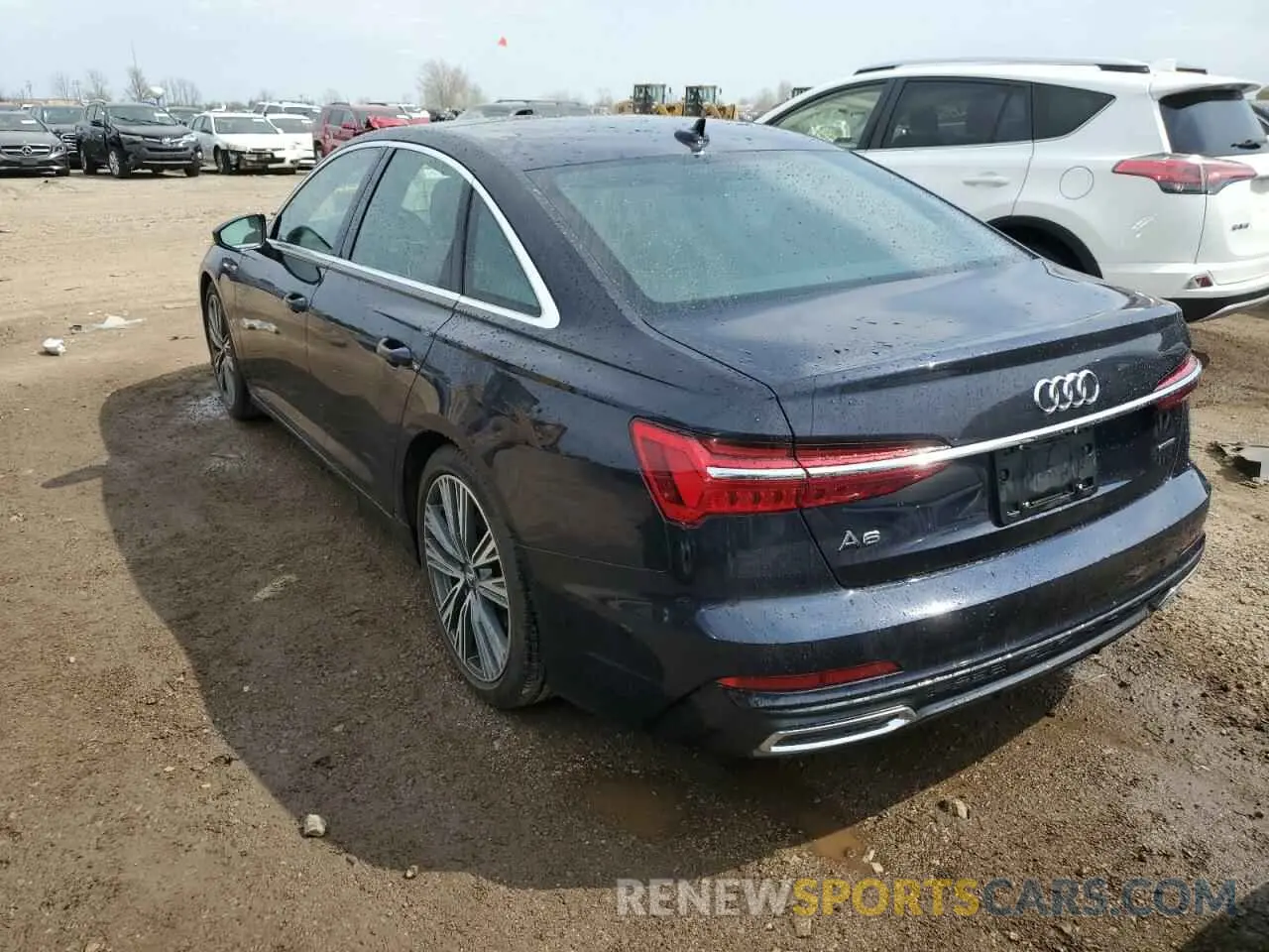 2 Photograph of a damaged car WAUL2AF26KN025087 AUDI A6 2019