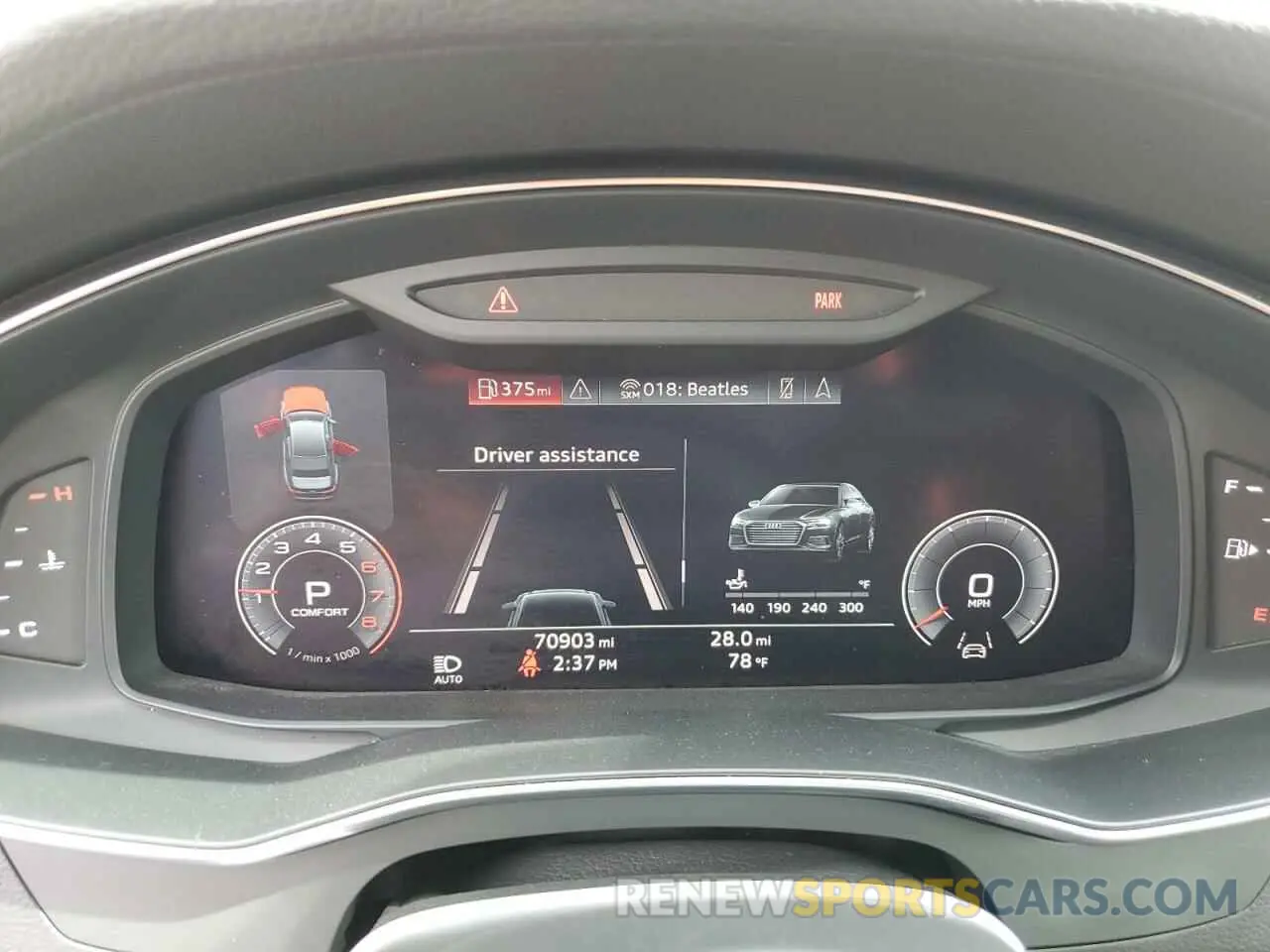 9 Photograph of a damaged car WAUL2AF26KN025087 AUDI A6 2019