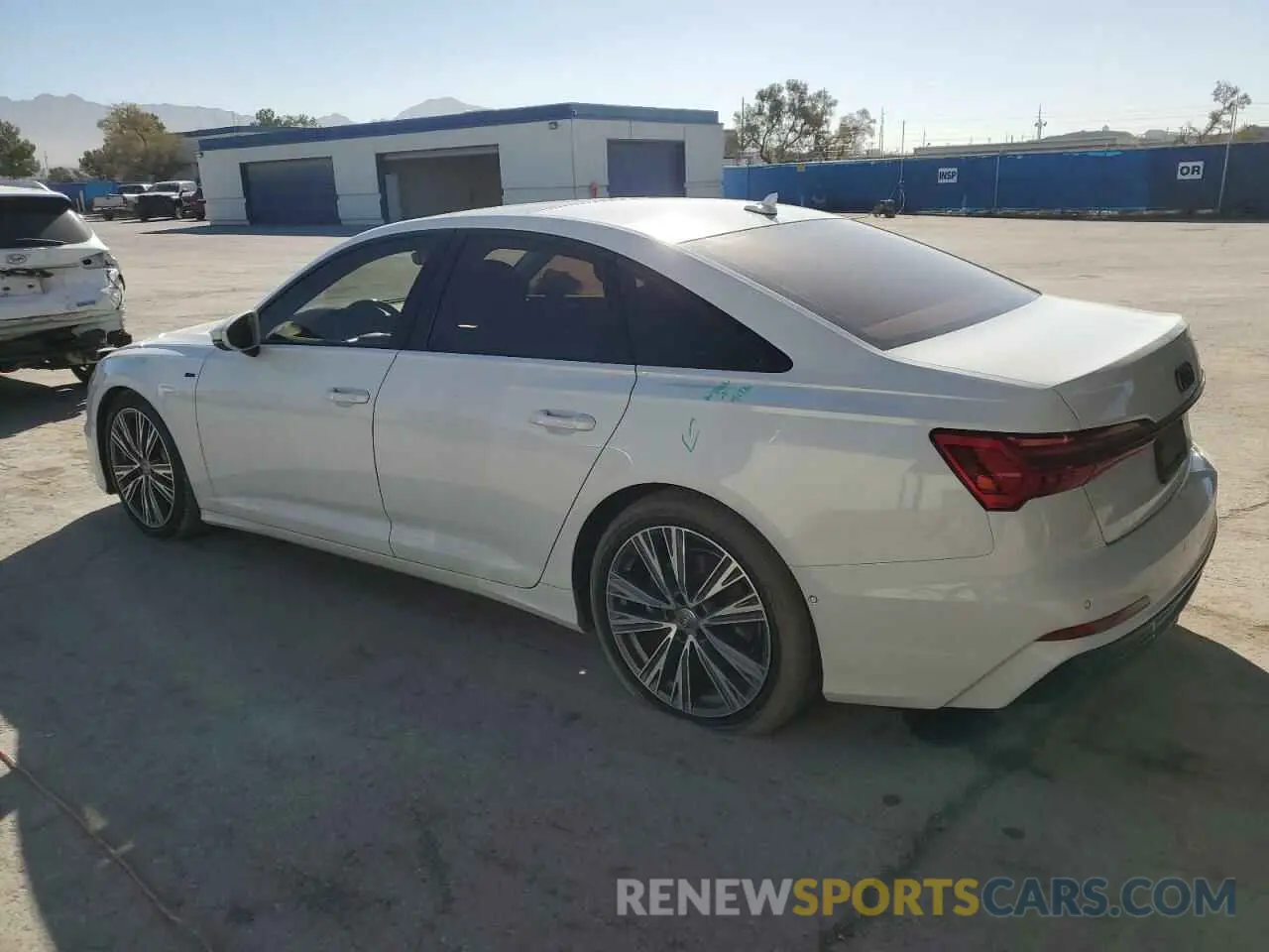 2 Photograph of a damaged car WAUL2AF26KN093423 AUDI A6 2019