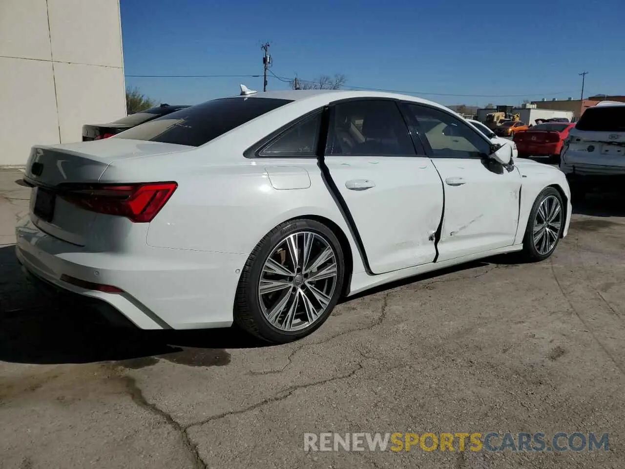 3 Photograph of a damaged car WAUL2AF26KN093423 AUDI A6 2019