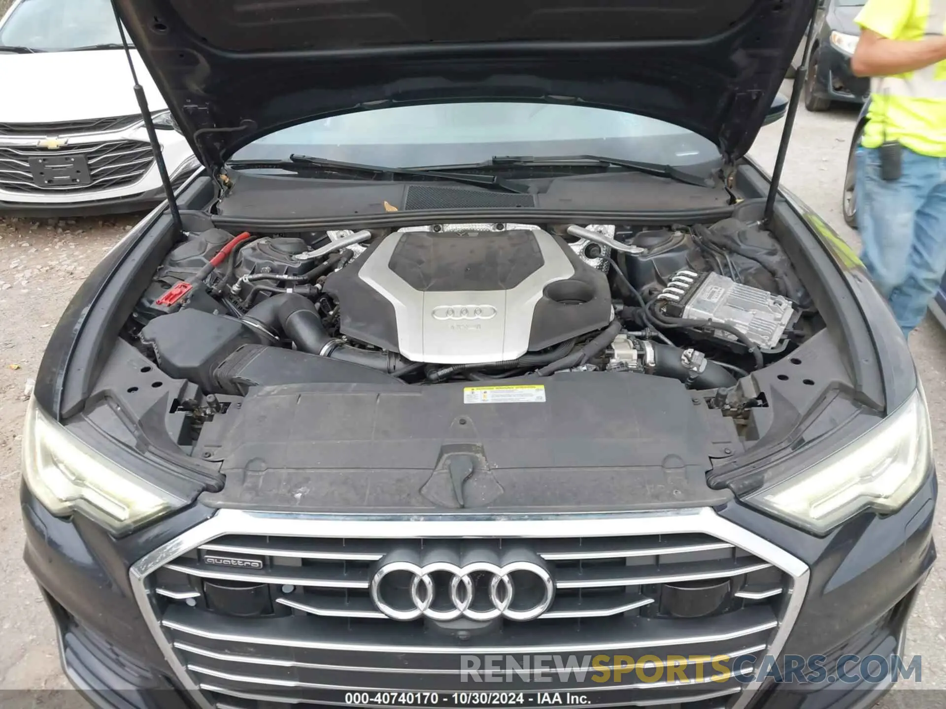 10 Фотография поврежденного автомобиля WAUL2AF27KN017421 AUDI A6 2019