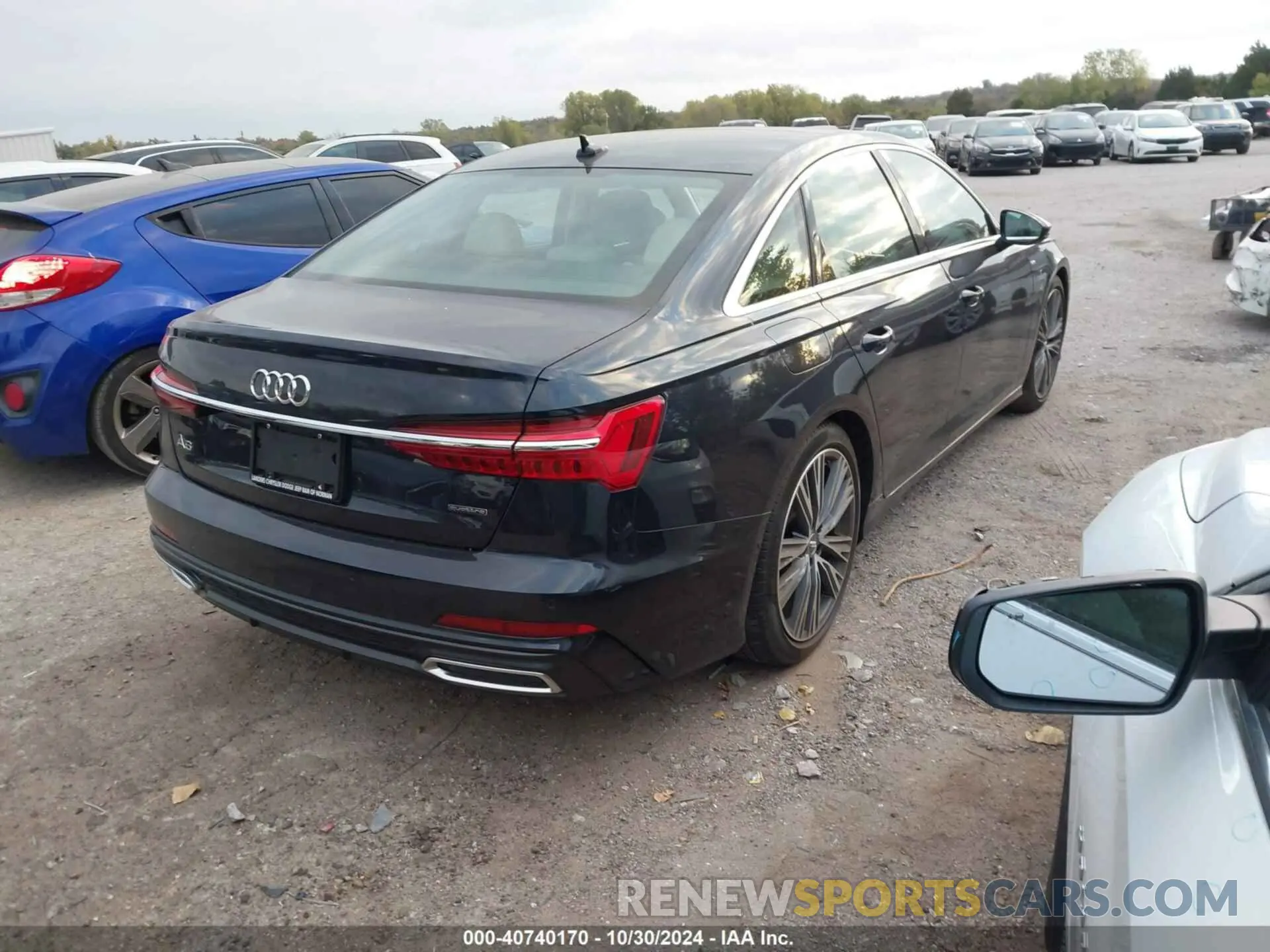 4 Фотография поврежденного автомобиля WAUL2AF27KN017421 AUDI A6 2019